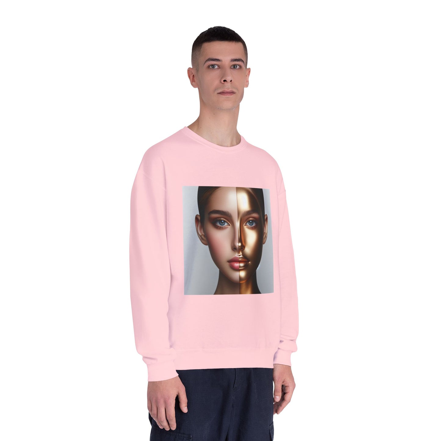 Motivational Crewneck Sweatshirt - Inspirational and Beautiful Self Portrait