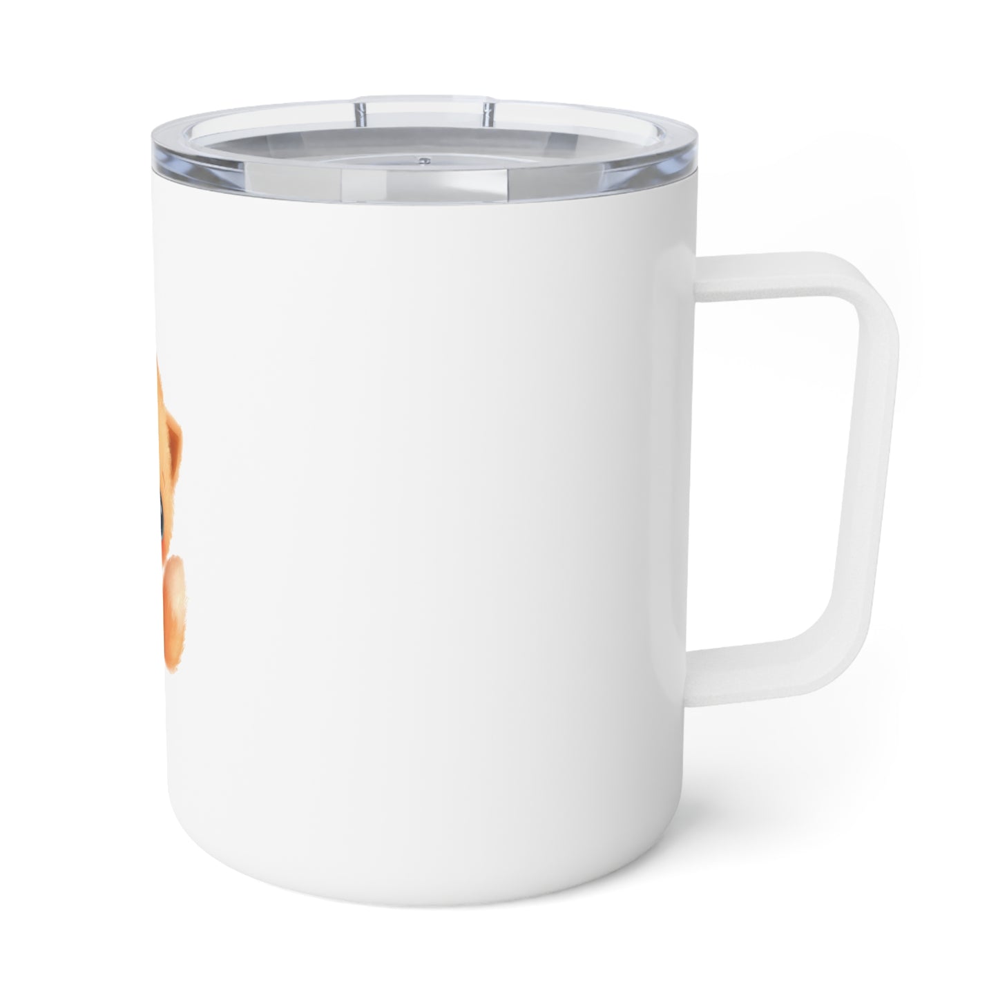 Cute Cat Insulated Coffee Mug - 10oz Travel Cup for Cat Lovers