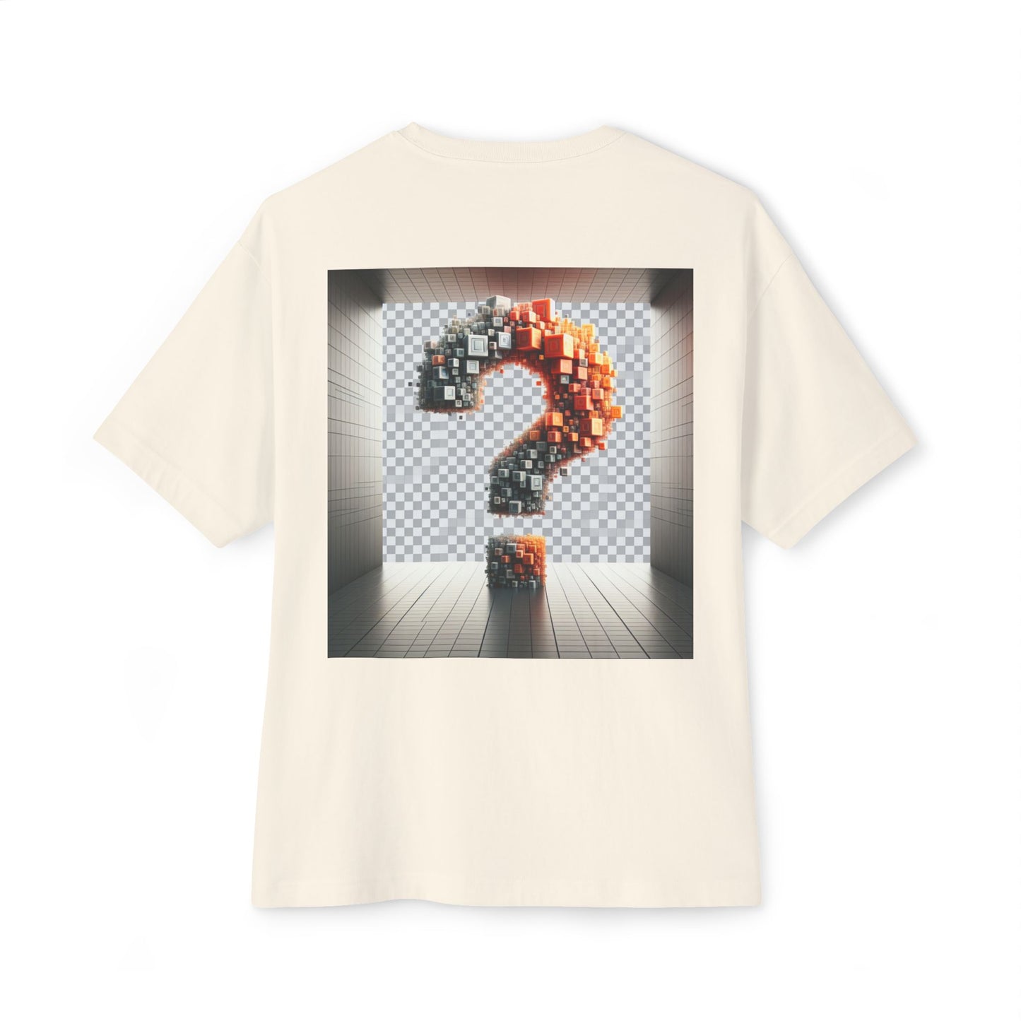 Unisex Oversized Creativity Tee, Casual Graphic Shirt, Artistic Statement Top, Gift for Creatives, Everyday Wear