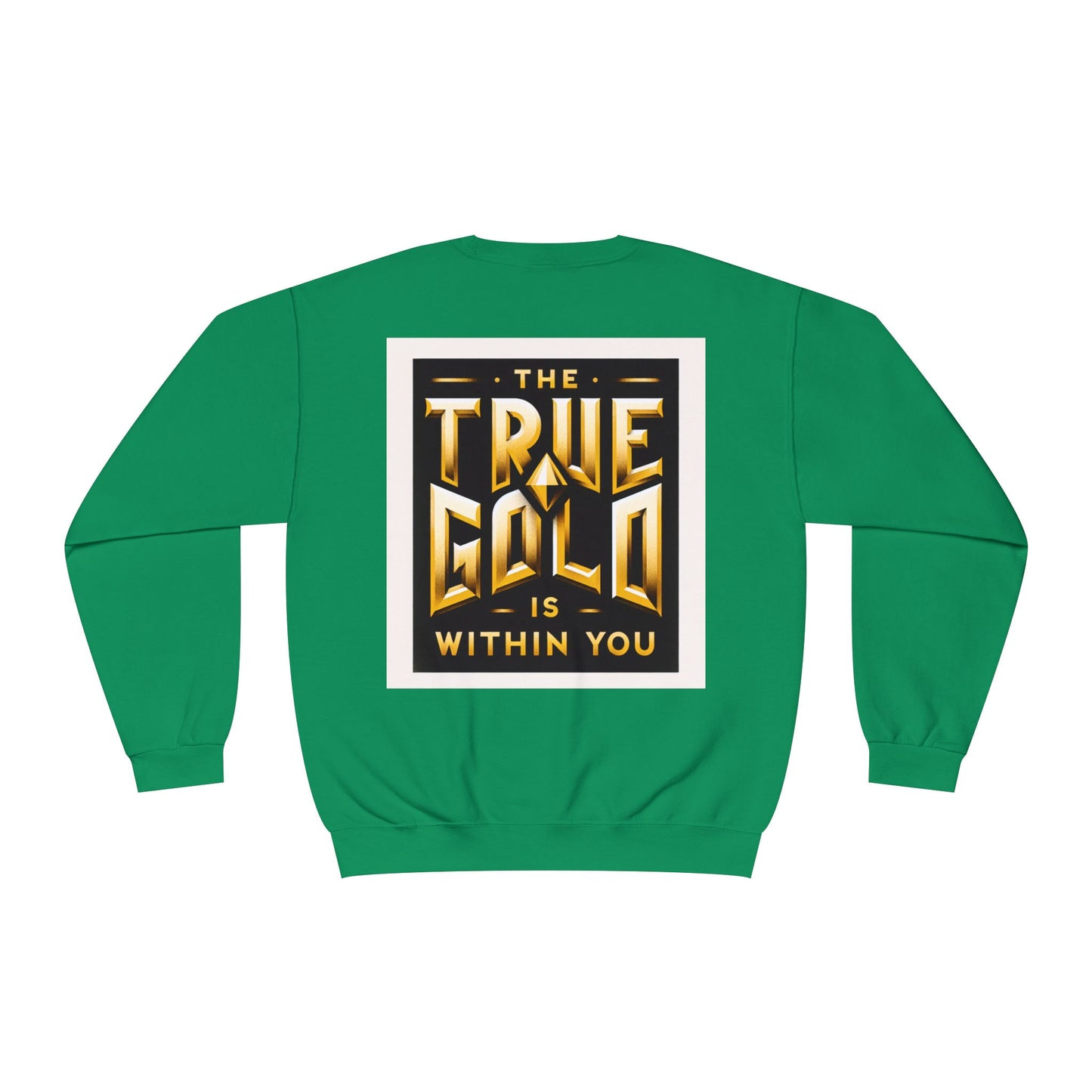 Motivational Crewneck Sweatshirt - Inspirational and Beautiful Self Portrait