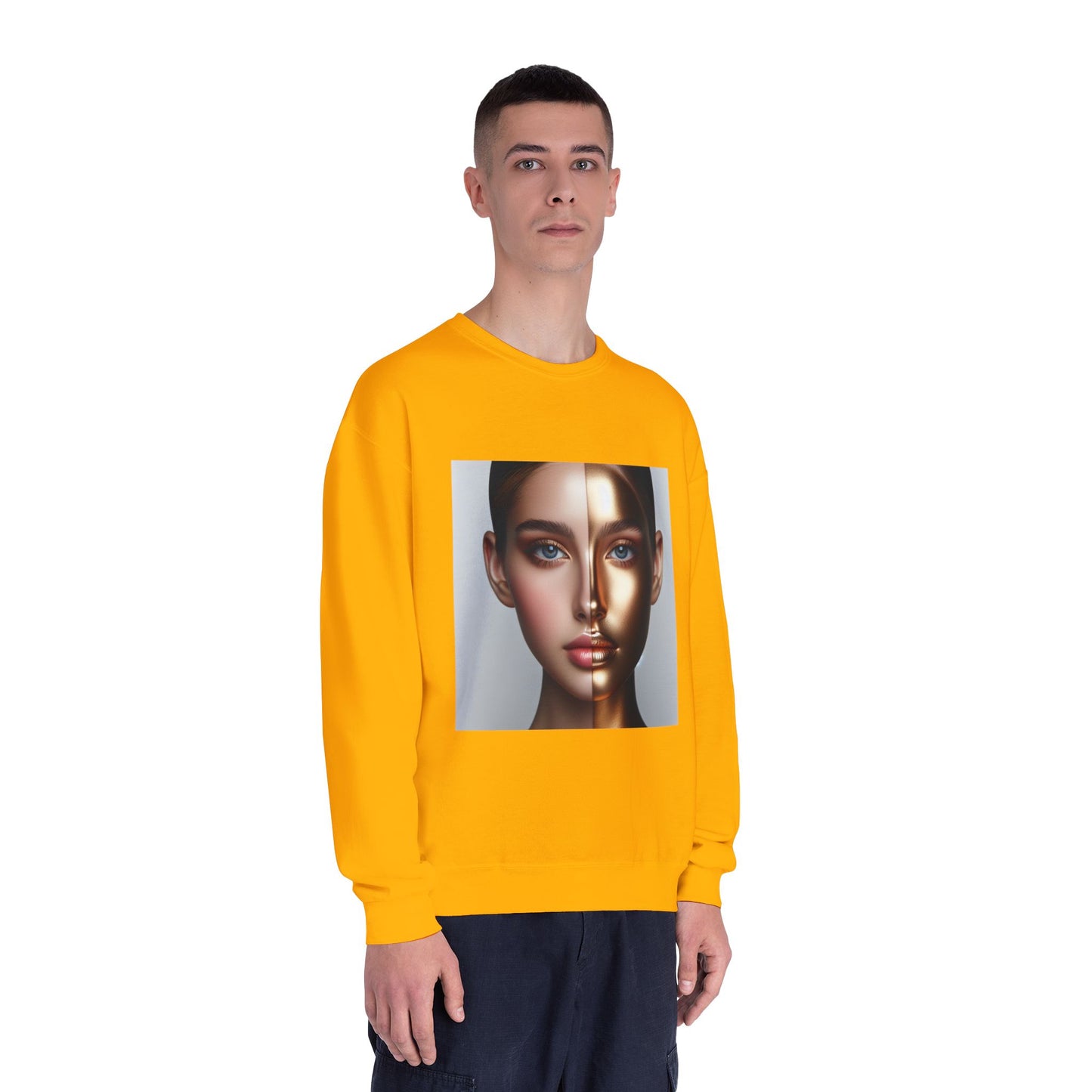 Motivational Crewneck Sweatshirt - Inspirational and Beautiful Self Portrait