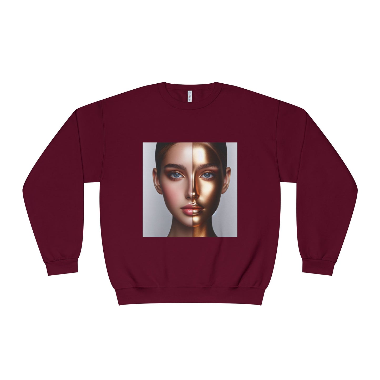 Motivational Crewneck Sweatshirt - Inspirational and Beautiful Self Portrait