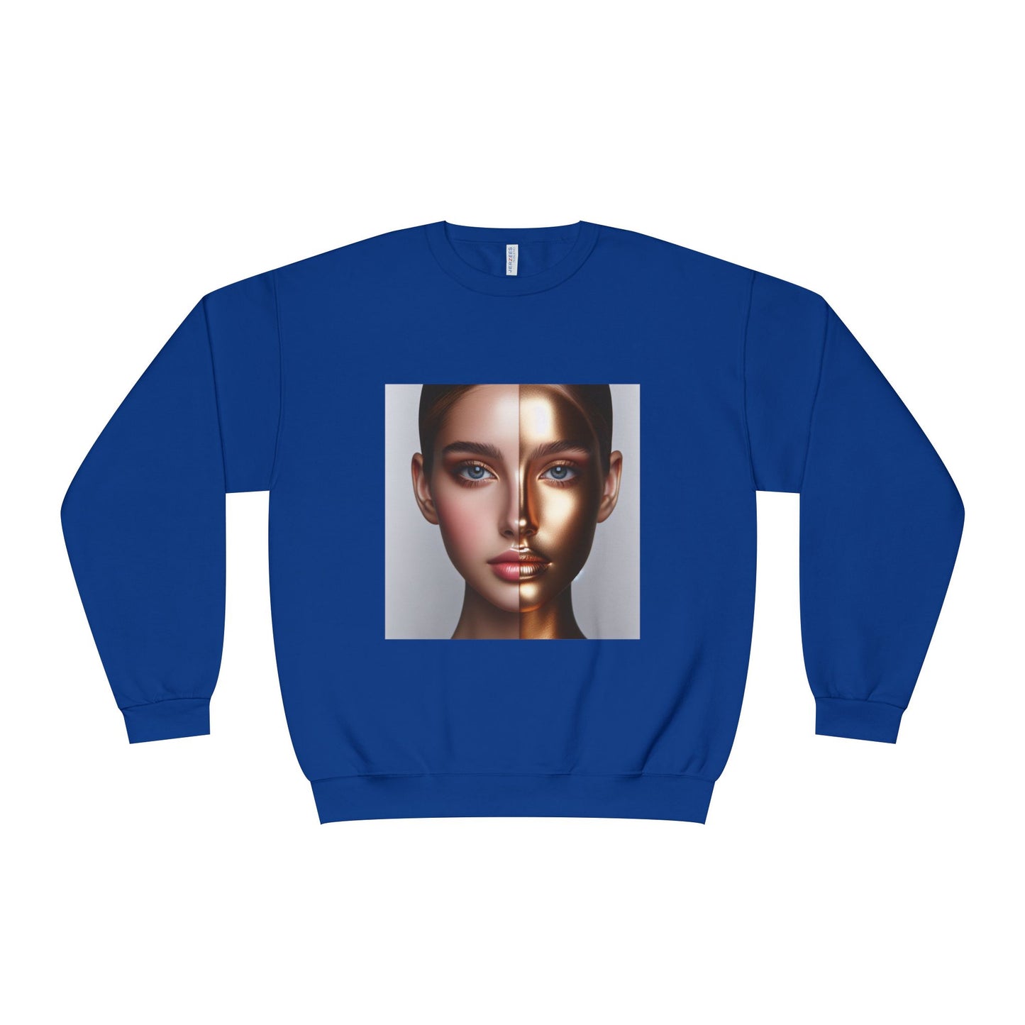 Motivational Crewneck Sweatshirt - Inspirational and Beautiful Self Portrait