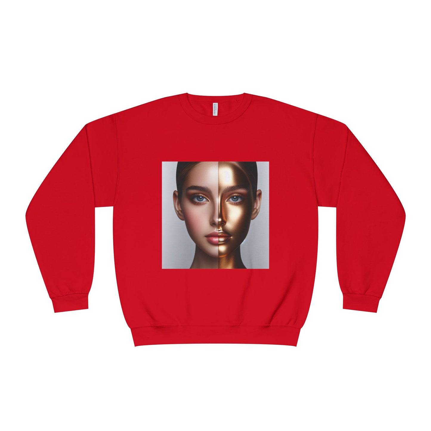 Motivational Crewneck Sweatshirt - Inspirational and Beautiful Self Portrait