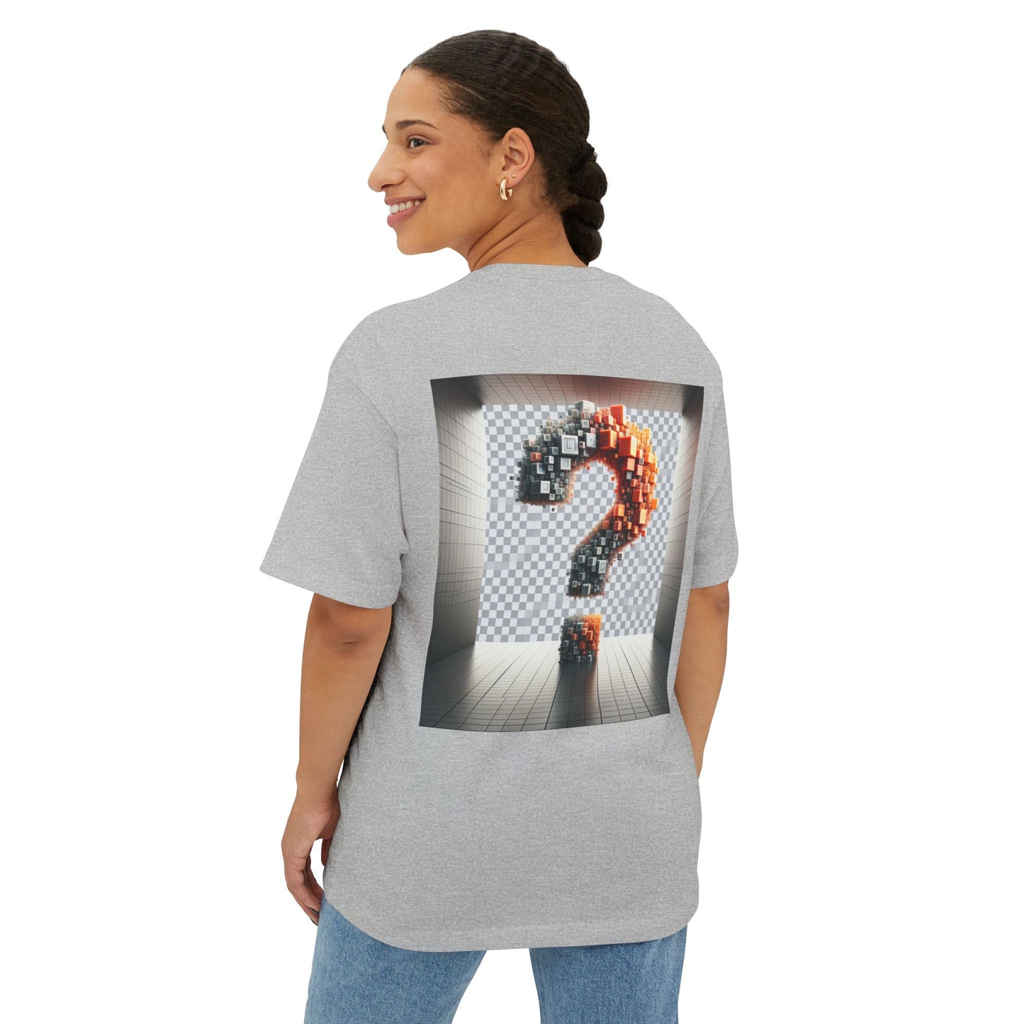 Unisex Oversized Creativity Tee, Casual Graphic Shirt, Artistic Statement Top, Gift for Creatives, Everyday Wear