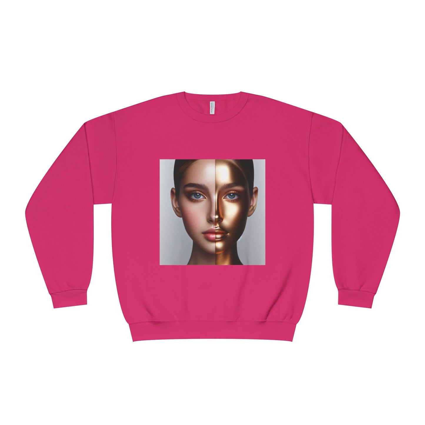 Motivational Crewneck Sweatshirt - Inspirational and Beautiful Self Portrait