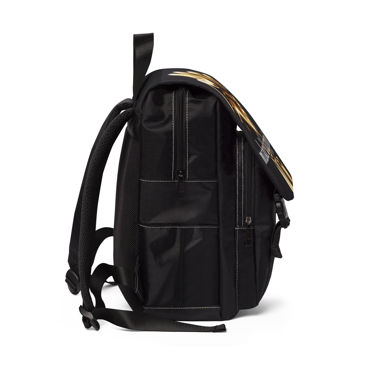 Unisex Motivational Backpack - Embrace Your Journey, Travel Bag, Everyday Backpack, Perfect Gift for Students & Adventurers