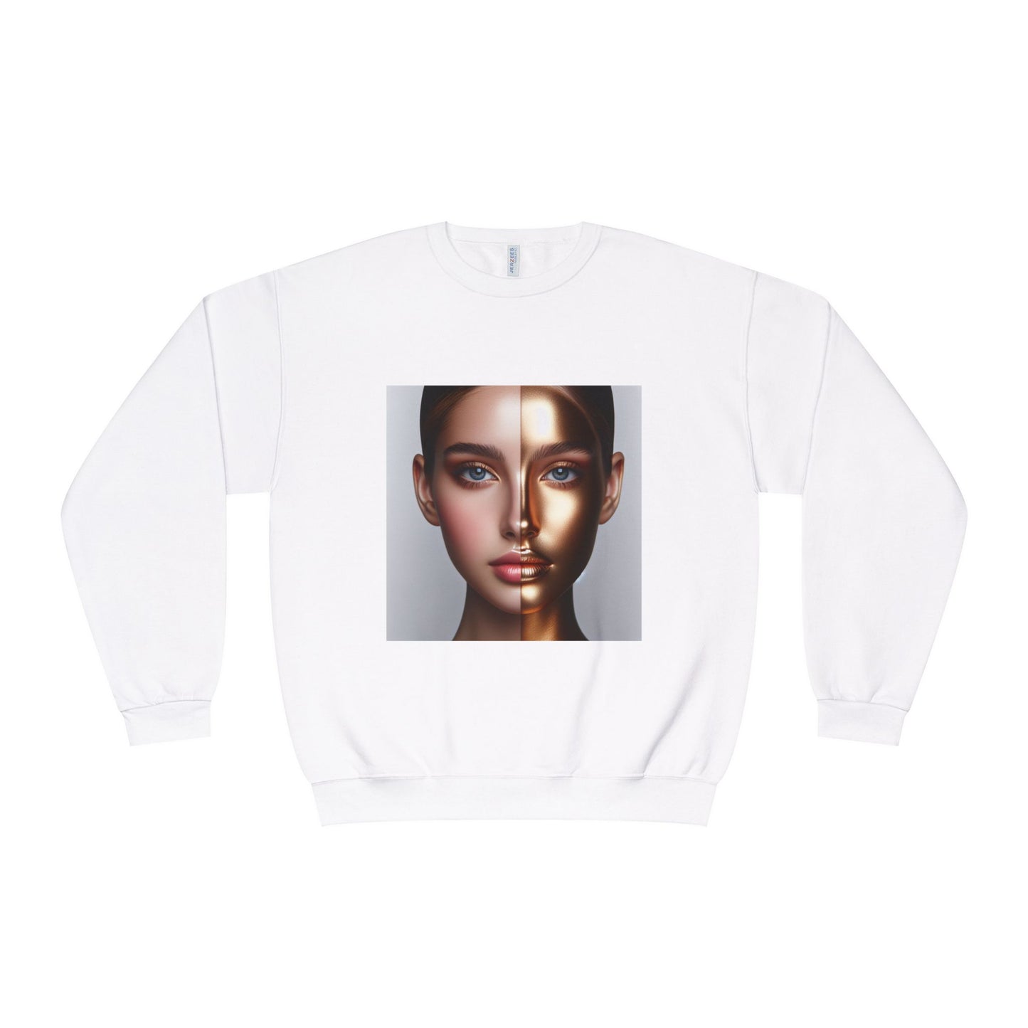 Motivational Crewneck Sweatshirt - Inspirational and Beautiful Self Portrait