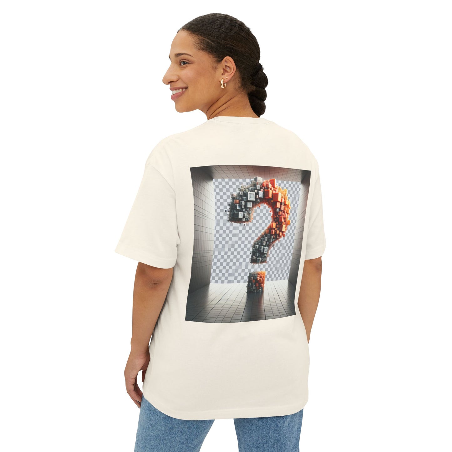 Unisex Oversized Creativity Tee, Casual Graphic Shirt, Artistic Statement Top, Gift for Creatives, Everyday Wear