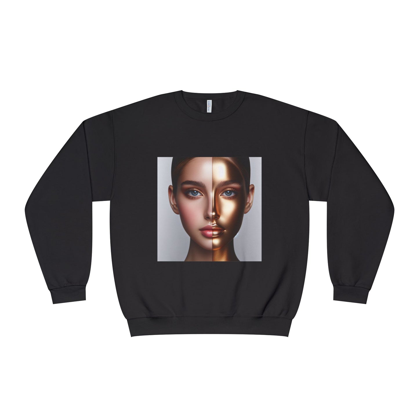 Motivational Crewneck Sweatshirt - Inspirational and Beautiful Self Portrait