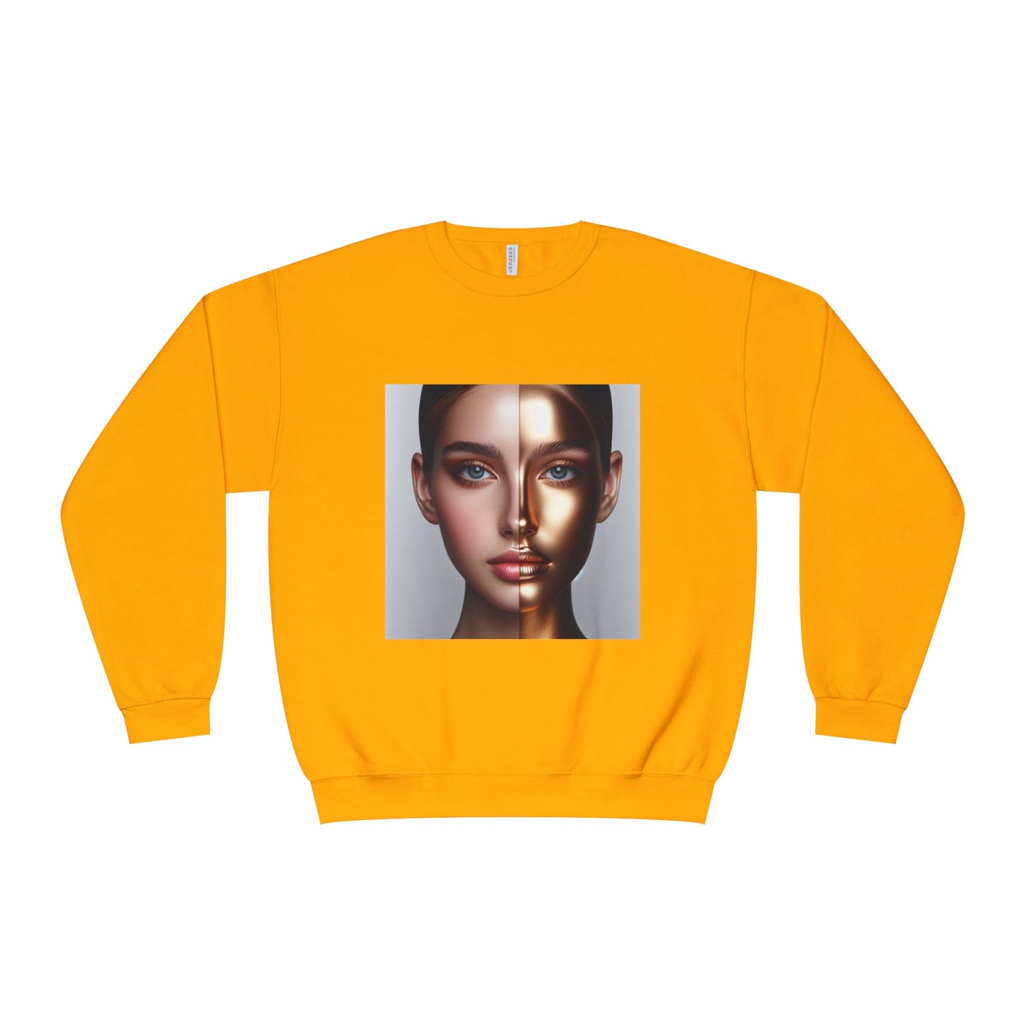Motivational Crewneck Sweatshirt - Inspirational and Beautiful Self Portrait