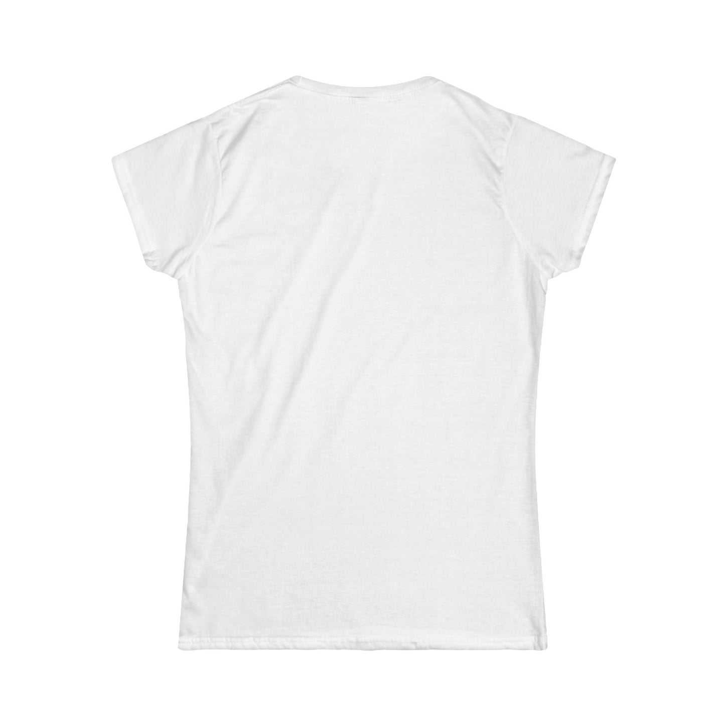 Women's Floral Quote Tee, Softstyle T-Shirt, Casual Women's Top, Spring Fashion Tee, Gift for Nature Lovers, Inspirational Quote Shirt