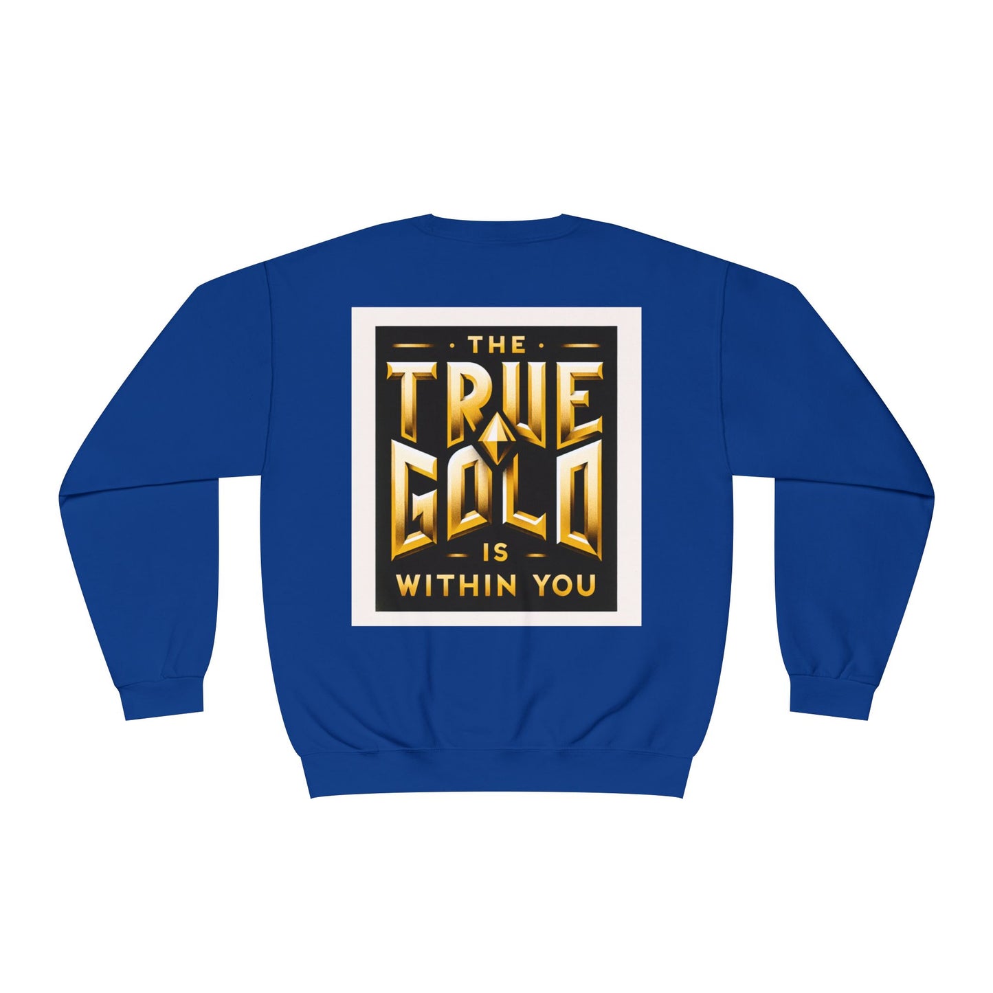 Motivational Crewneck Sweatshirt - Inspirational and Beautiful Self Portrait