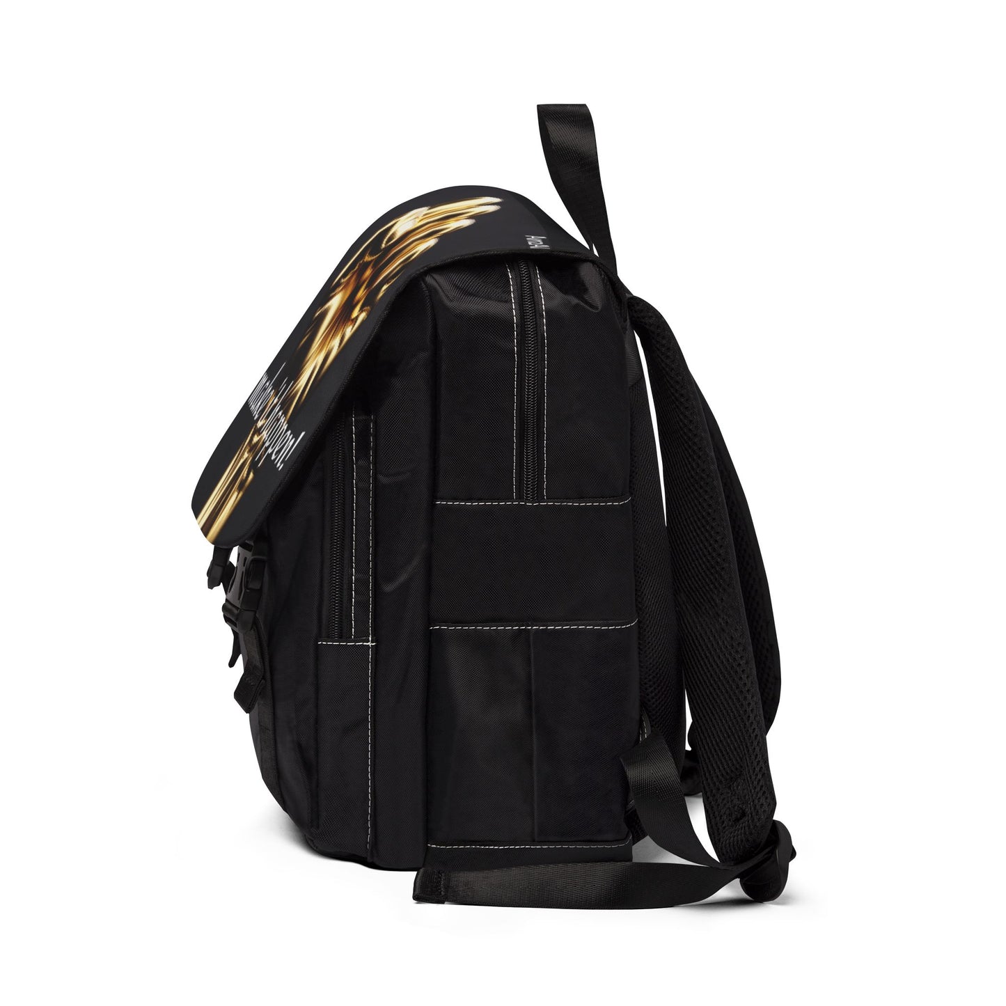 Unisex Motivational Backpack - Embrace Your Journey, Travel Bag, Everyday Backpack, Perfect Gift for Students & Adventurers