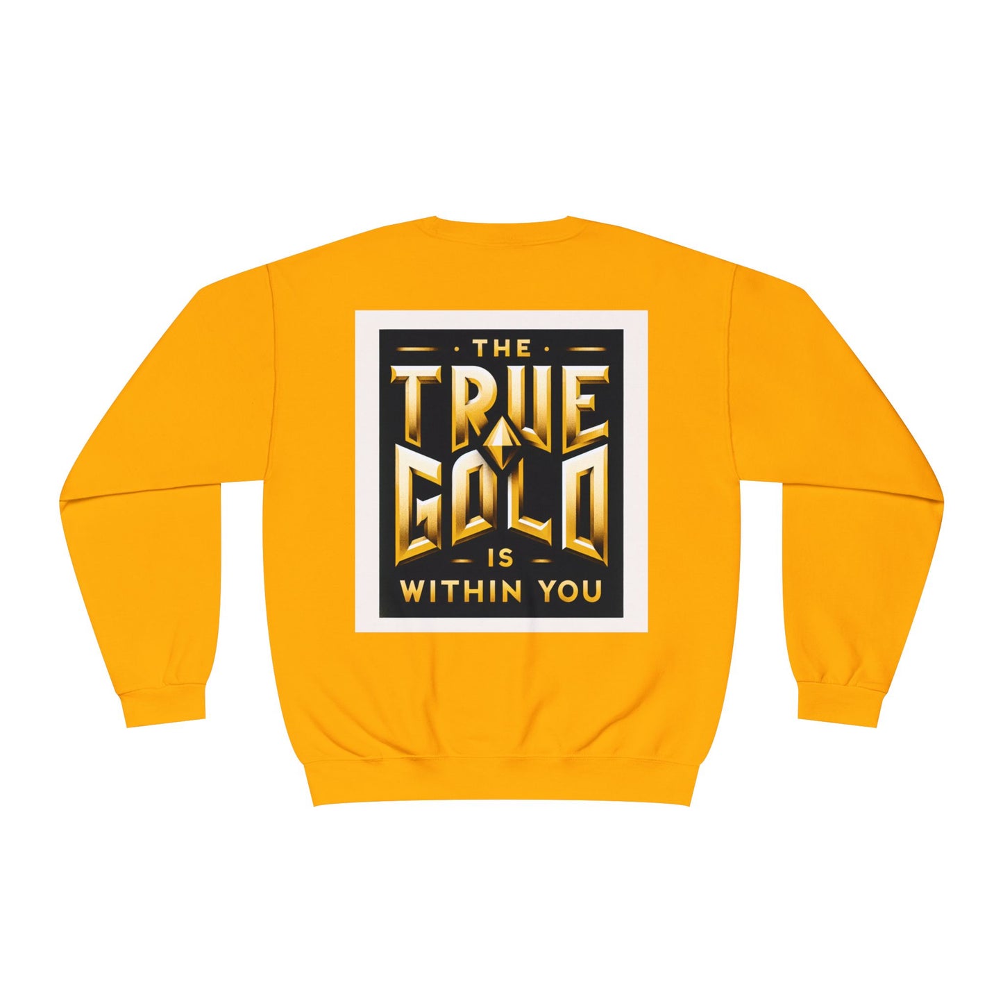 Motivational Crewneck Sweatshirt - Inspirational and Beautiful Self Portrait