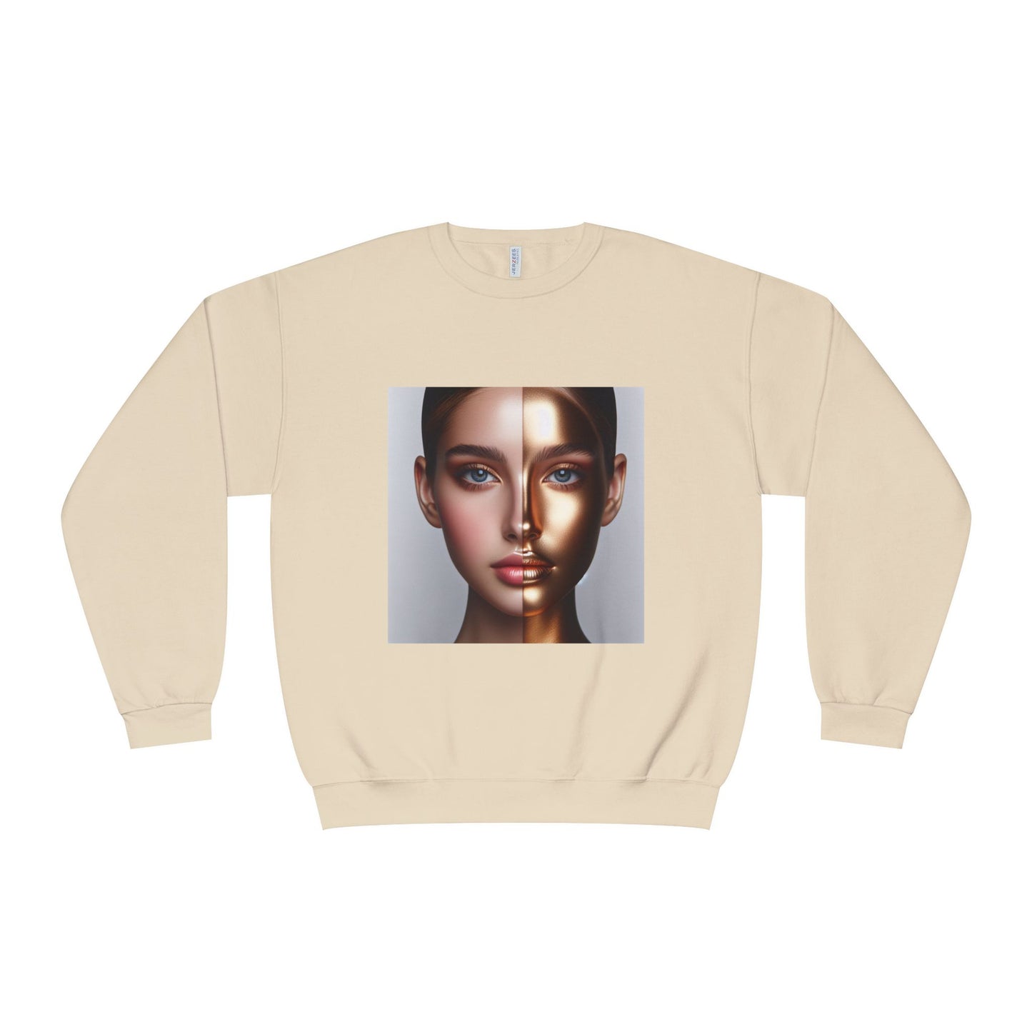 Motivational Crewneck Sweatshirt - Inspirational and Beautiful Self Portrait
