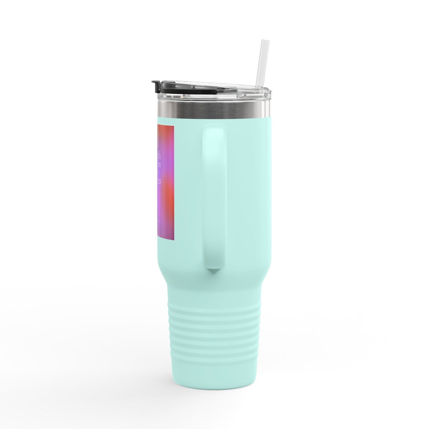 Inspirational Insulated Travel Mug - 40oz with Motivational Quote - Anz AI
