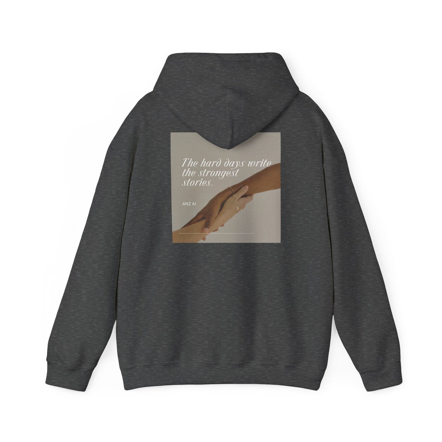 Inspiring Quote Unisex Heavy Blend Hoodie - Comfortable & Stylish Sweatshirt for Everyday Wear - Anz AI