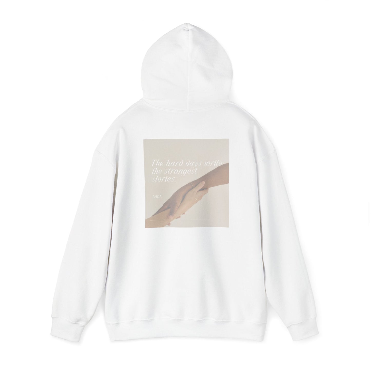 Inspiring Quote Unisex Heavy Blend Hoodie - Comfortable & Stylish Sweatshirt for Everyday Wear - Anz AI