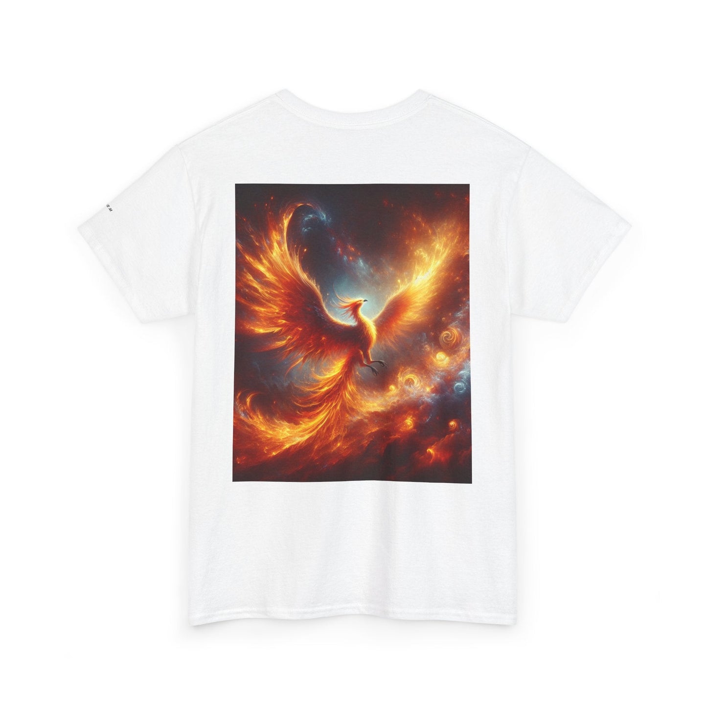 Phoenix Dreams Unisex Heavy Cotton Tee, Motivational T-Shirt, Positive Vibes Tee, Inspirational Gift, Spiritual Apparel - Anz AI