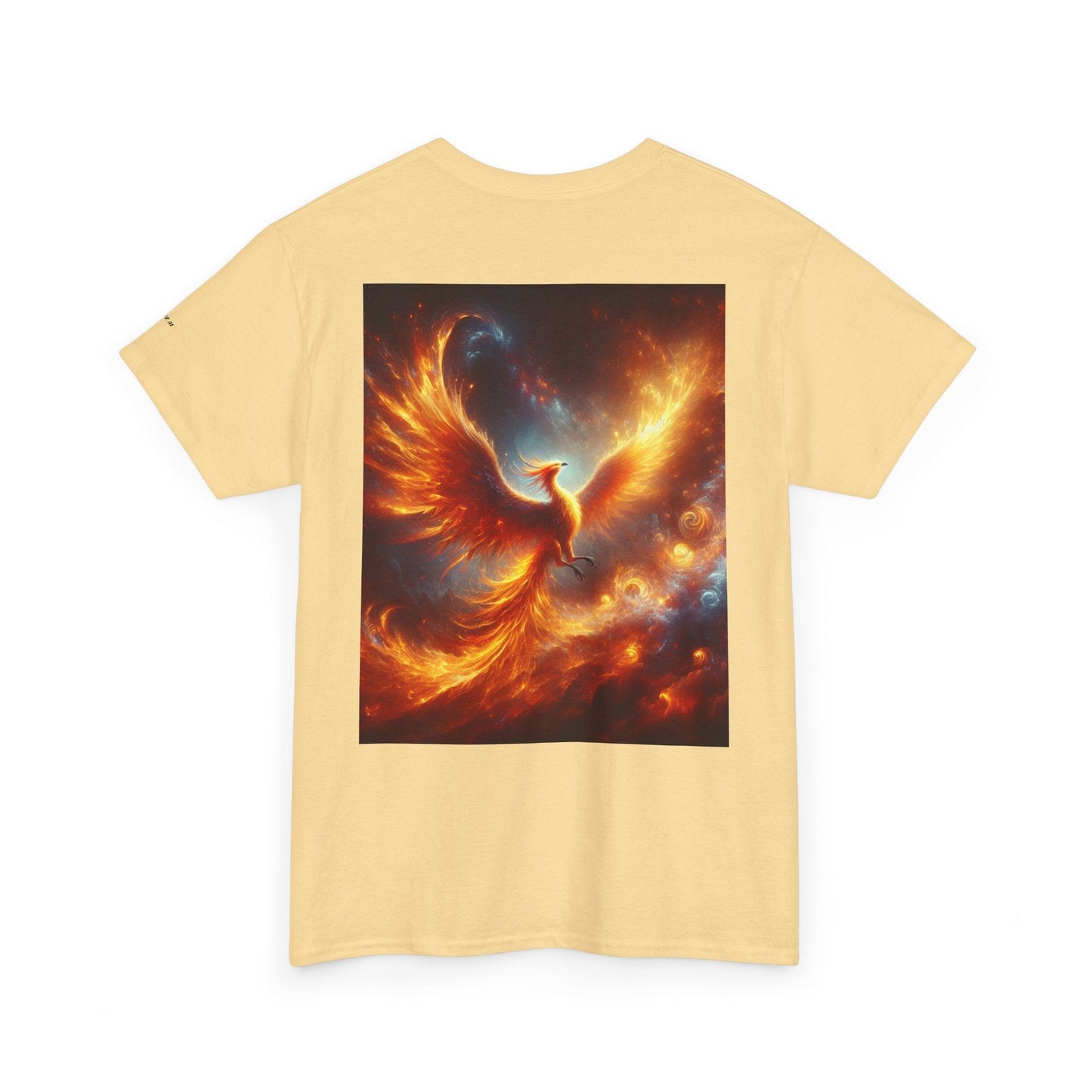 Phoenix Dreams Unisex Heavy Cotton Tee, Motivational T-Shirt, Positive Vibes Tee, Inspirational Gift, Spiritual Apparel - Anz AI
