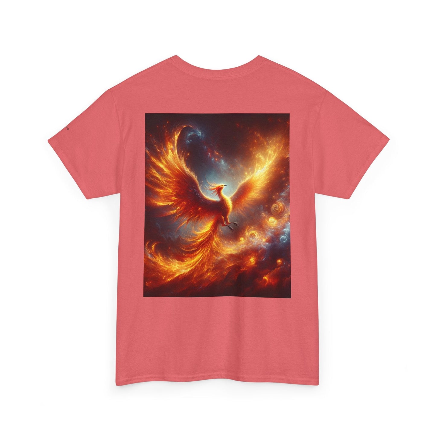 Phoenix Dreams Unisex Heavy Cotton Tee, Motivational T-Shirt, Positive Vibes Tee, Inspirational Gift, Spiritual Apparel - Anz AI