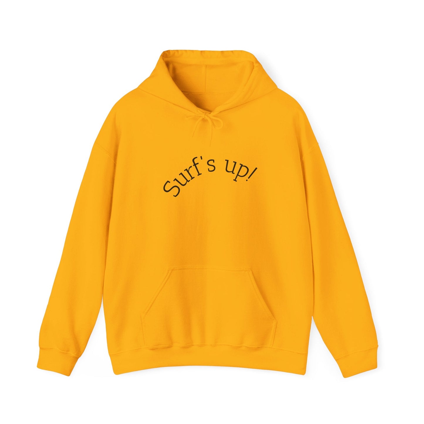 Surf's Up Unisex Hooded Sweatshirt - Ideal Beachwear, Summer Vibes, Surfing Essentials, Casual Lounge Wear, Gift for Surfers - Anz AI