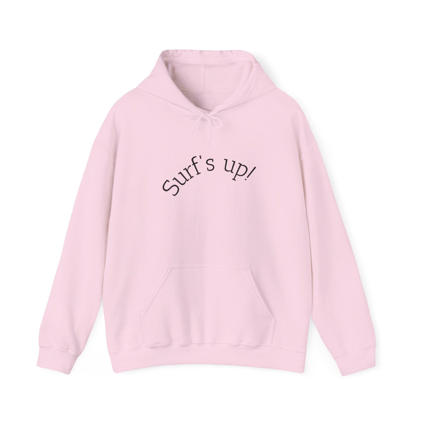 Surf's Up Unisex Hooded Sweatshirt - Ideal Beachwear, Summer Vibes, Surfing Essentials, Casual Lounge Wear, Gift for Surfers - Anz AI