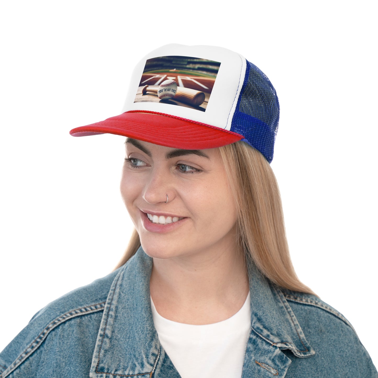 Baseball Trucker Cap - Perfect for Sports Lovers, Gifts for Baseball Fans, Summer Gear, Game Day Hat, Unisex Cap