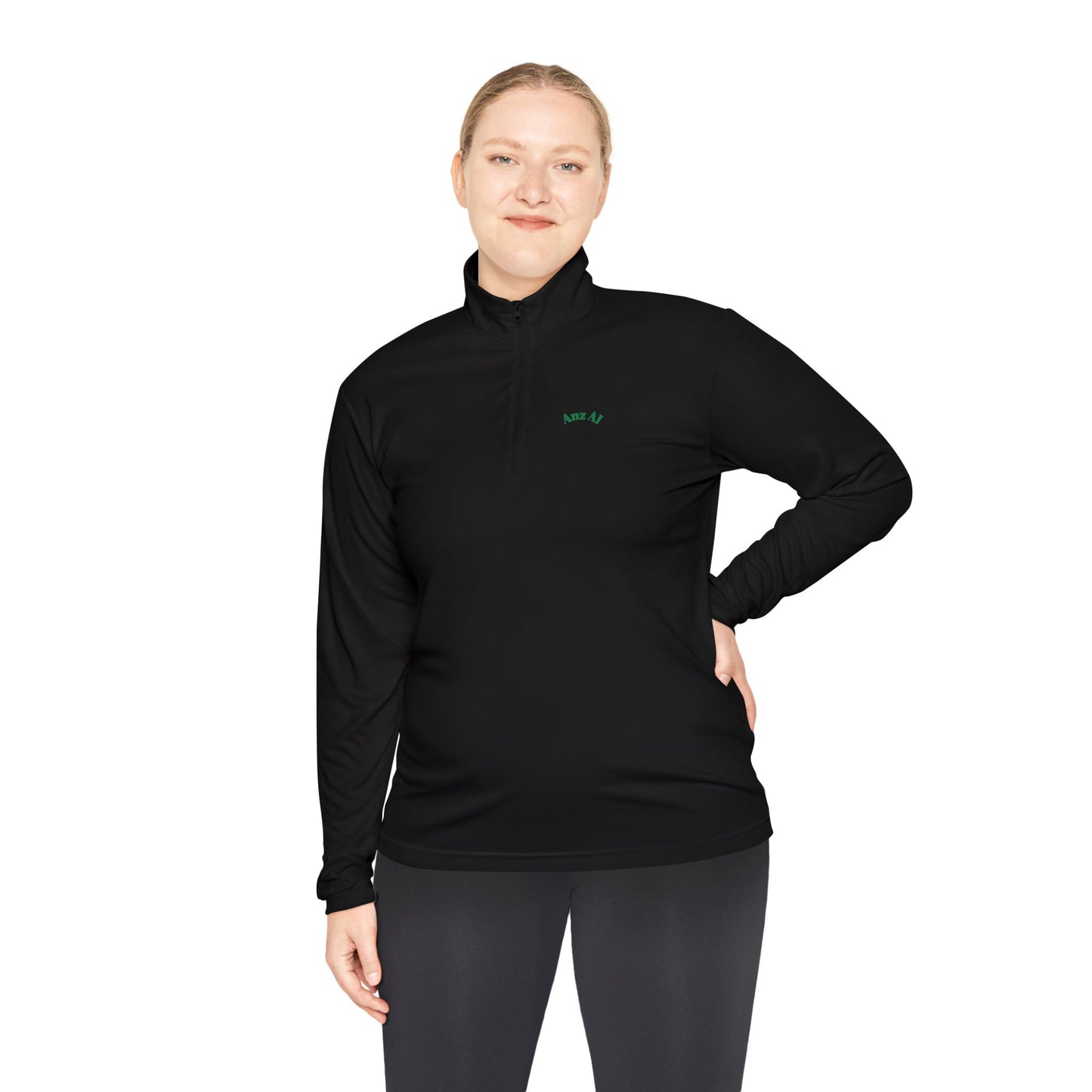 Stylish Unisex Quarter-Zip Pullover, Cozy Sporty Sweatshirt, Ideal for Casual Outings, Gift for Birthdays or Holidays