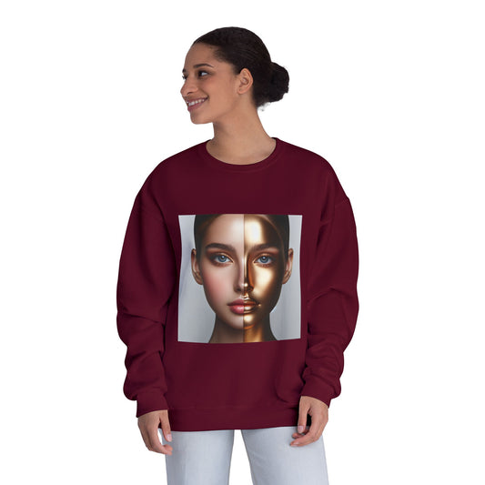 Motivational Crewneck Sweatshirt - Inspirational and Beautiful Self Portrait