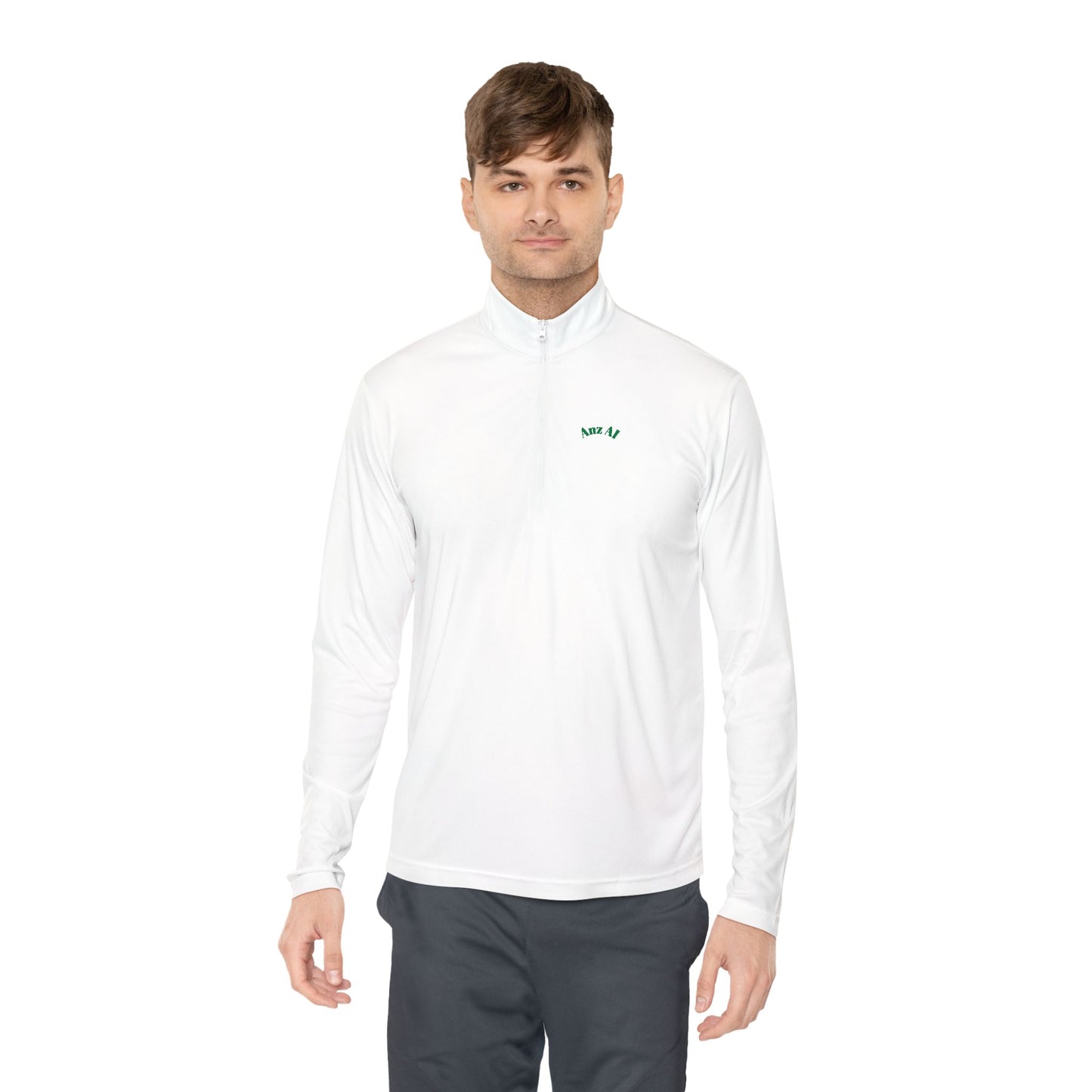 Stylish Unisex Quarter-Zip Pullover, Cozy Sporty Sweatshirt, Ideal for Casual Outings, Gift for Birthdays or Holidays