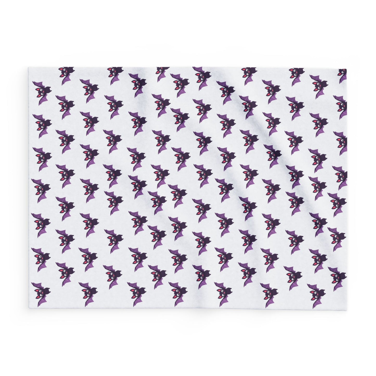 Fleece Blanket - Vampire Bats Design