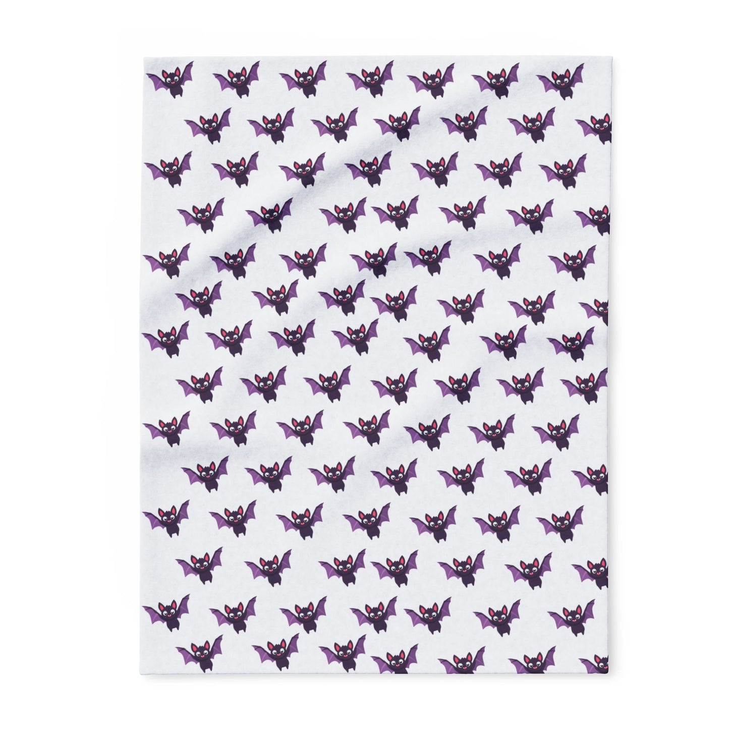 Fleece Blanket - Vampire Bats Design