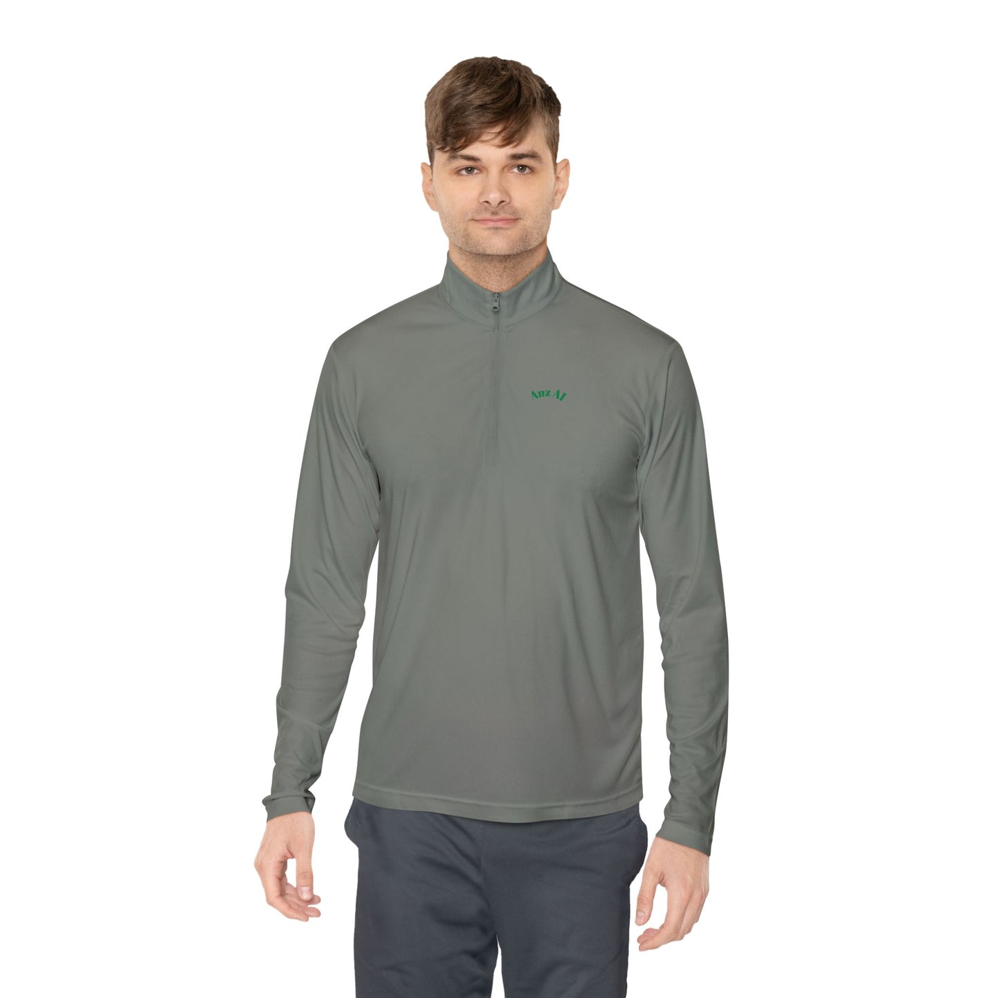 Stylish Unisex Quarter-Zip Pullover, Cozy Sporty Sweatshirt, Ideal for Casual Outings, Gift for Birthdays or Holidays