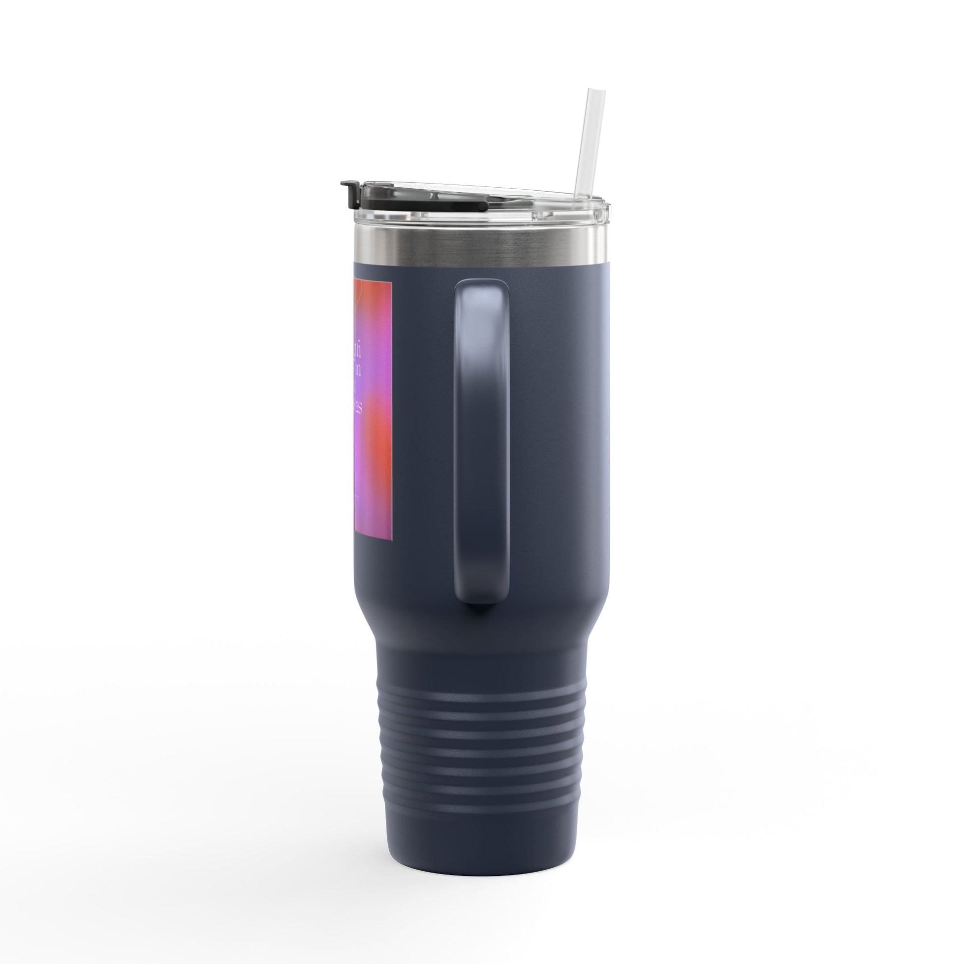 Inspirational Insulated Travel Mug - 40oz with Motivational Quote - Anz AI