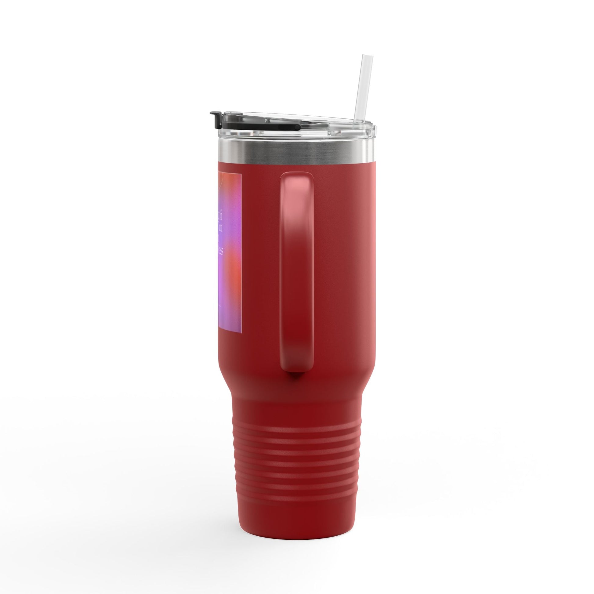 Inspirational Insulated Travel Mug - 40oz with Motivational Quote - Anz AI