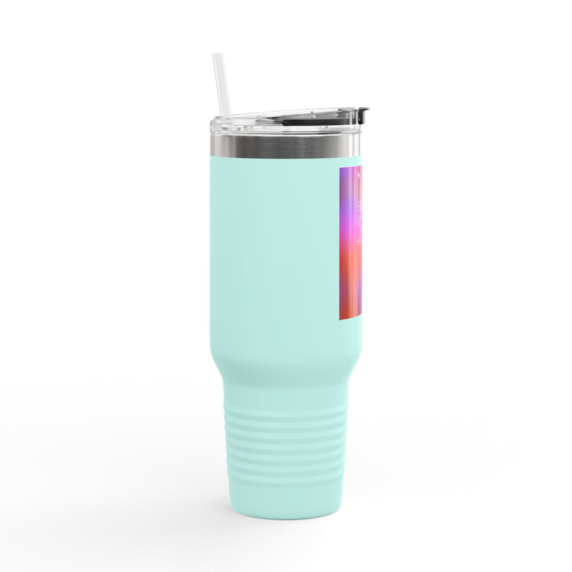 Inspirational Insulated Travel Mug - 40oz with Motivational Quote - Anz AI