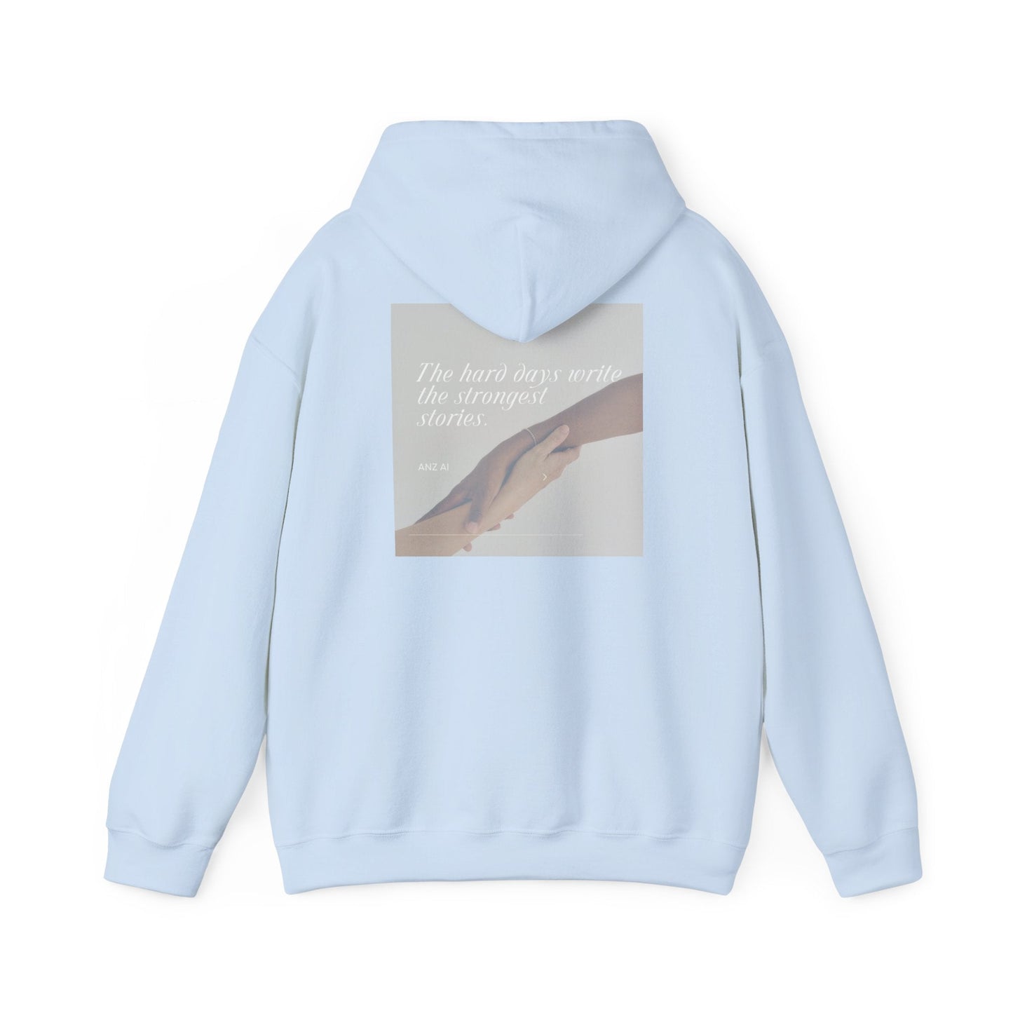 Inspiring Quote Unisex Heavy Blend Hoodie - Comfortable & Stylish Sweatshirt for Everyday Wear - Anz AI