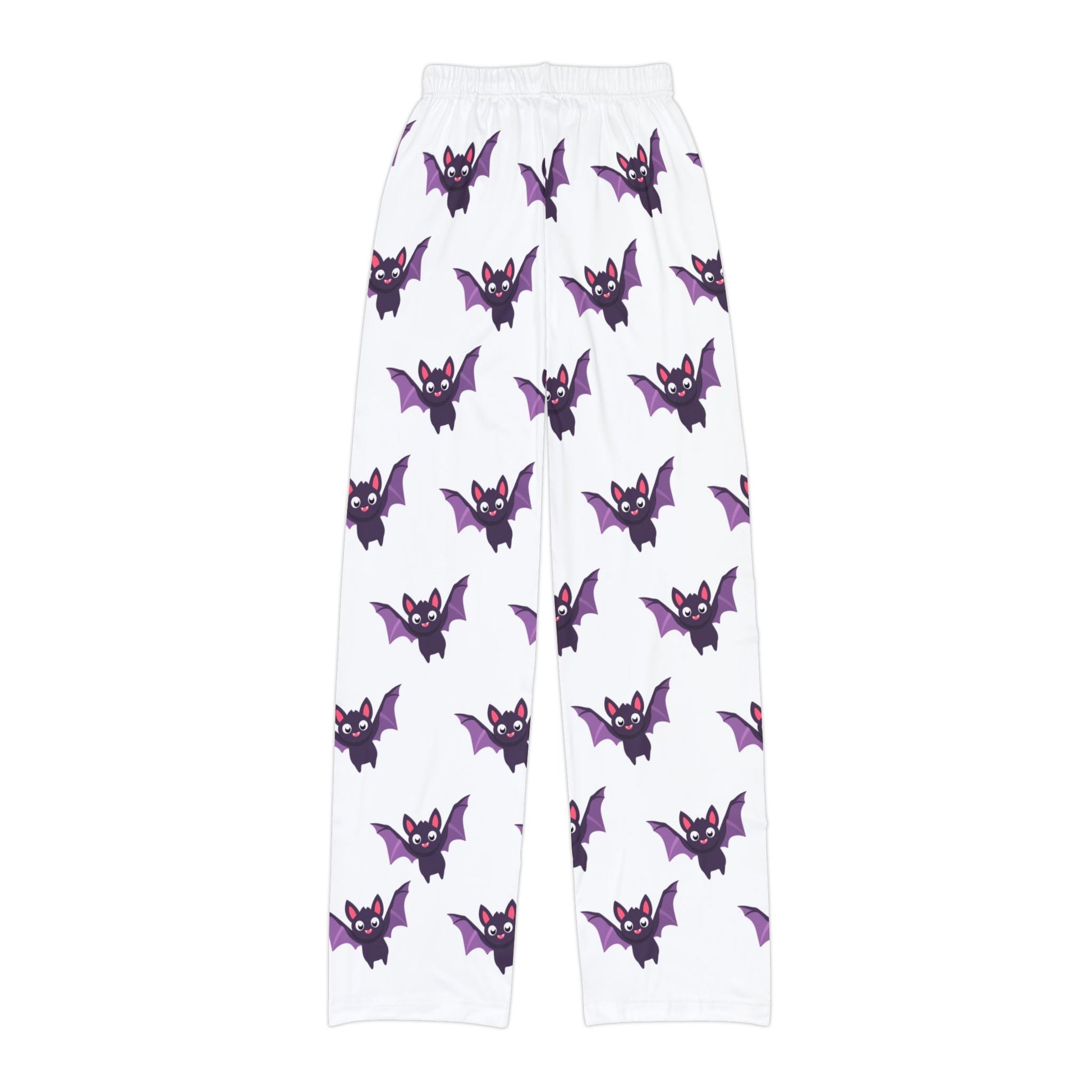 Kids Bat Lounge Pants, Halloween Pajama Bottoms, Cozy Sleepwear for Kids, Fun Bat Print Pants, Comfortable Lounge Wear - Anz AI