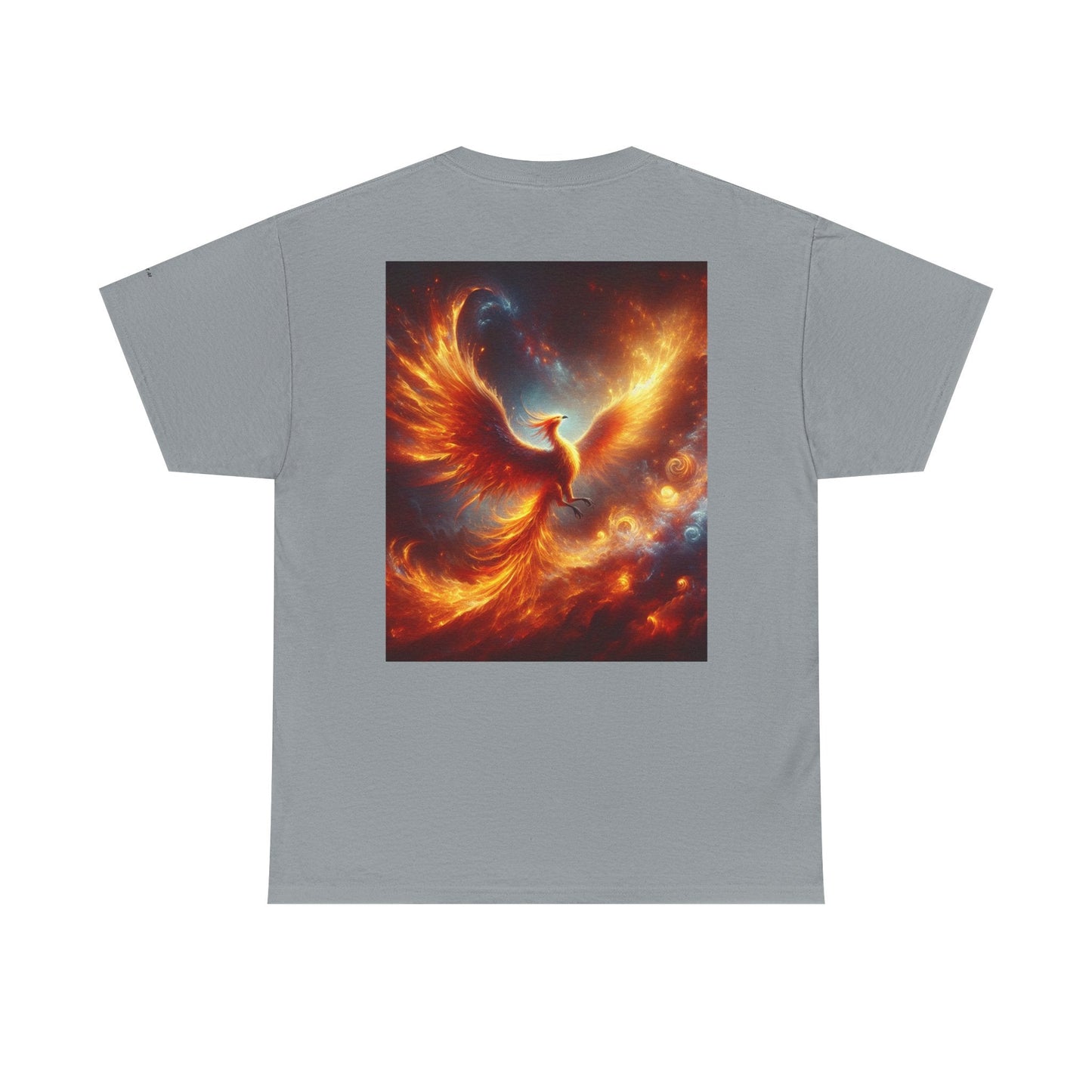 Phoenix Dreams Unisex Heavy Cotton Tee, Motivational T-Shirt, Positive Vibes Tee, Inspirational Gift, Spiritual Apparel - Anz AI