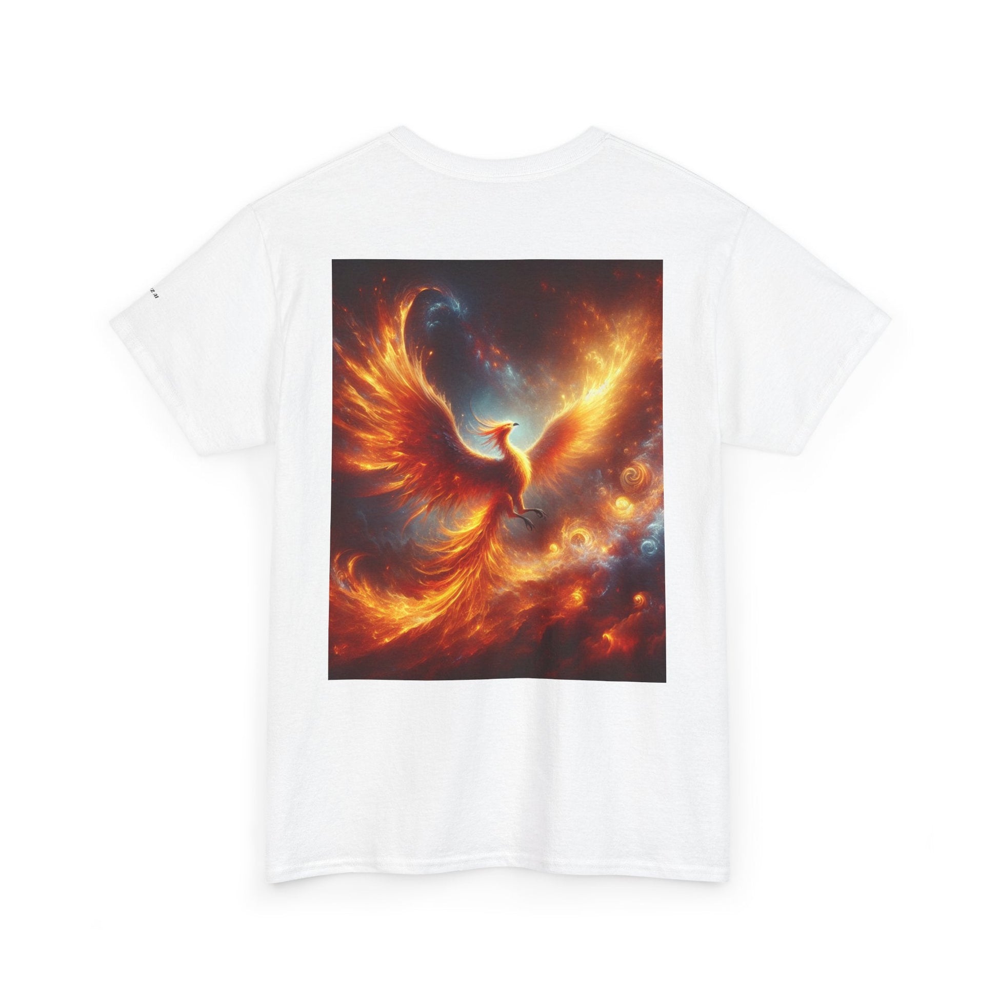 Phoenix Dreams Unisex Heavy Cotton Tee, Motivational T-Shirt, Positive Vibes Tee, Inspirational Gift, Spiritual Apparel - Anz AI