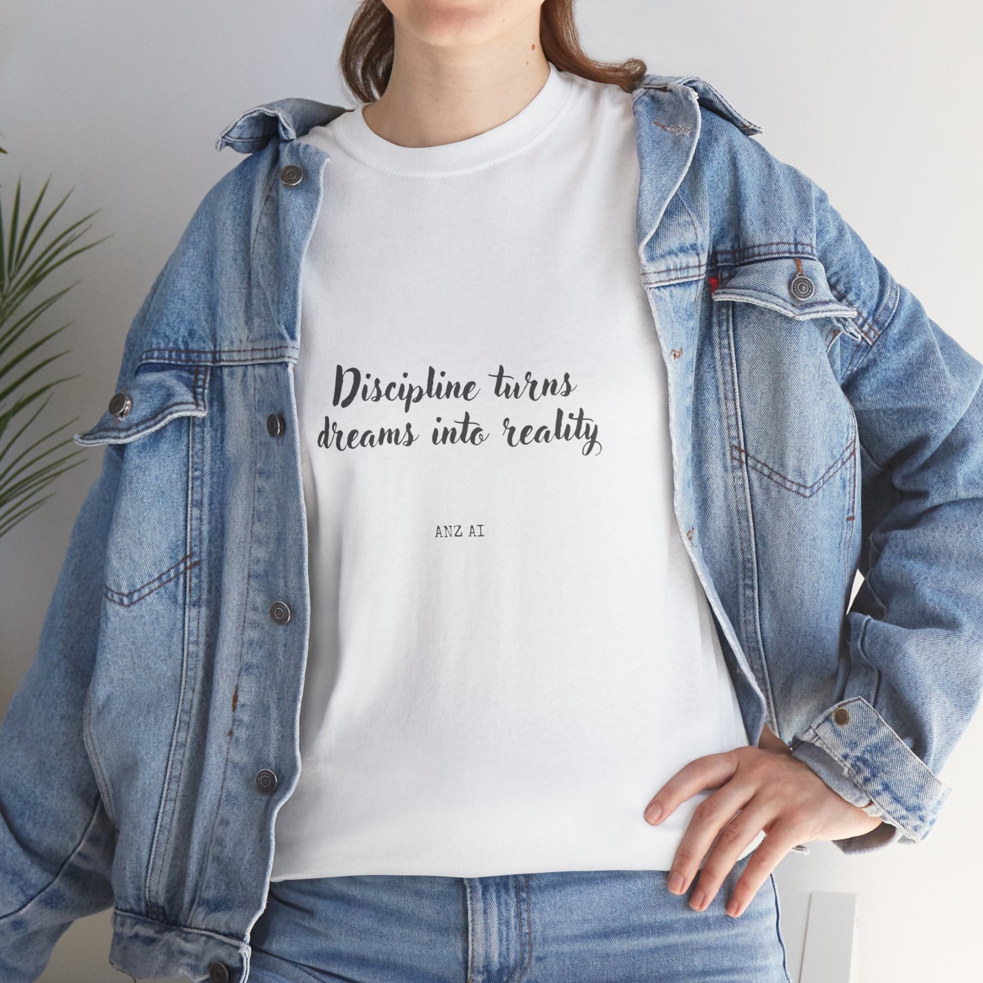 Phoenix Dreams Unisex Heavy Cotton Tee, Motivational T-Shirt, Positive Vibes Tee, Inspirational Gift, Spiritual Apparel - Anz AI
