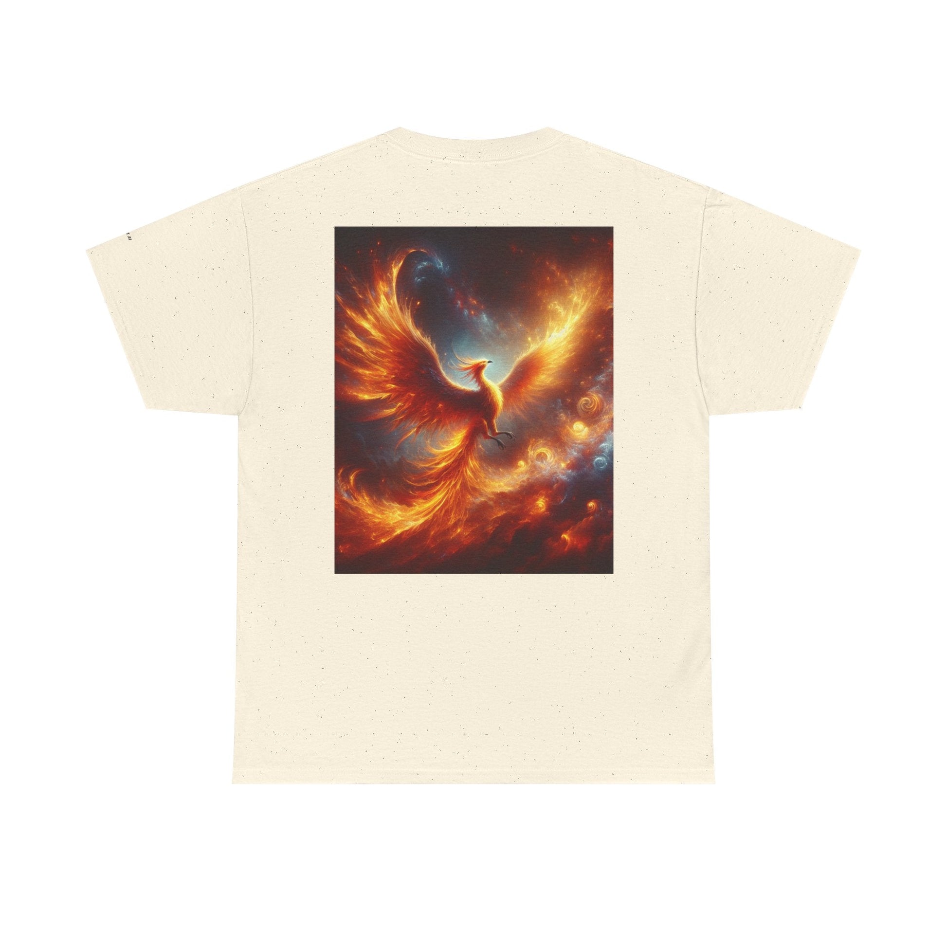 Phoenix Dreams Unisex Heavy Cotton Tee, Motivational T-Shirt, Positive Vibes Tee, Inspirational Gift, Spiritual Apparel - Anz AI