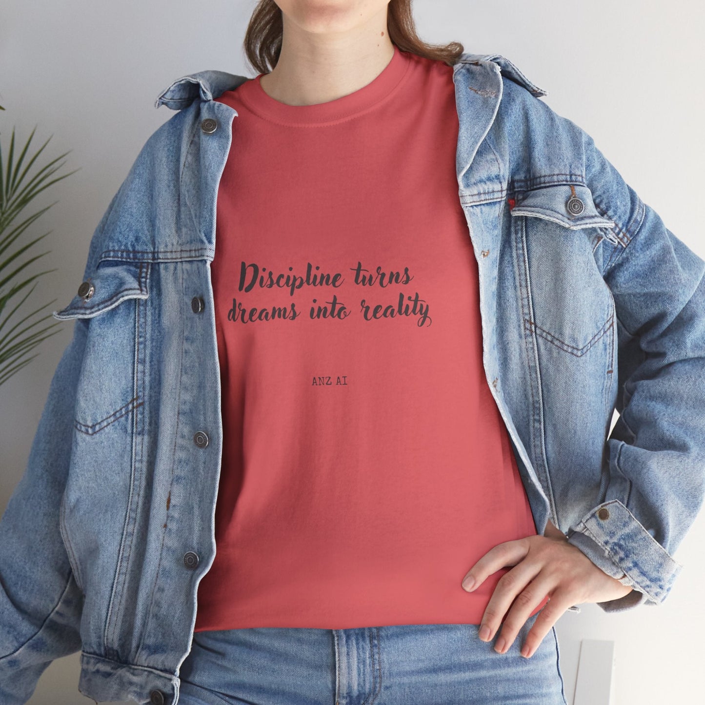 Phoenix Dreams Unisex Heavy Cotton Tee, Motivational T-Shirt, Positive Vibes Tee, Inspirational Gift, Spiritual Apparel - Anz AI
