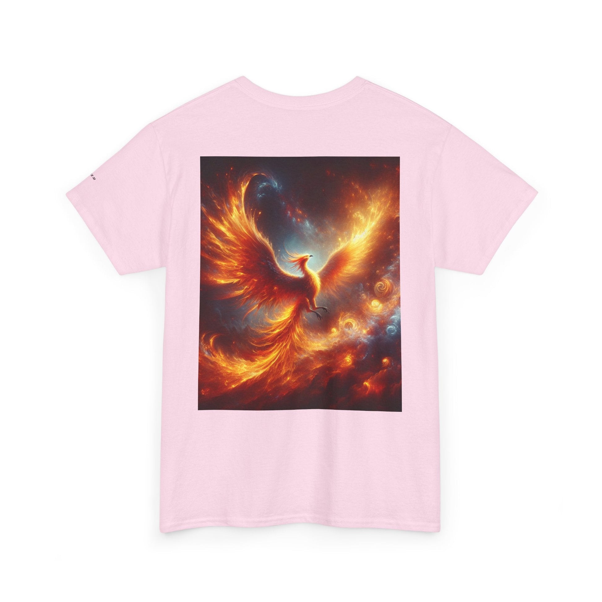 Phoenix Dreams Unisex Heavy Cotton Tee, Motivational T-Shirt, Positive Vibes Tee, Inspirational Gift, Spiritual Apparel - Anz AI