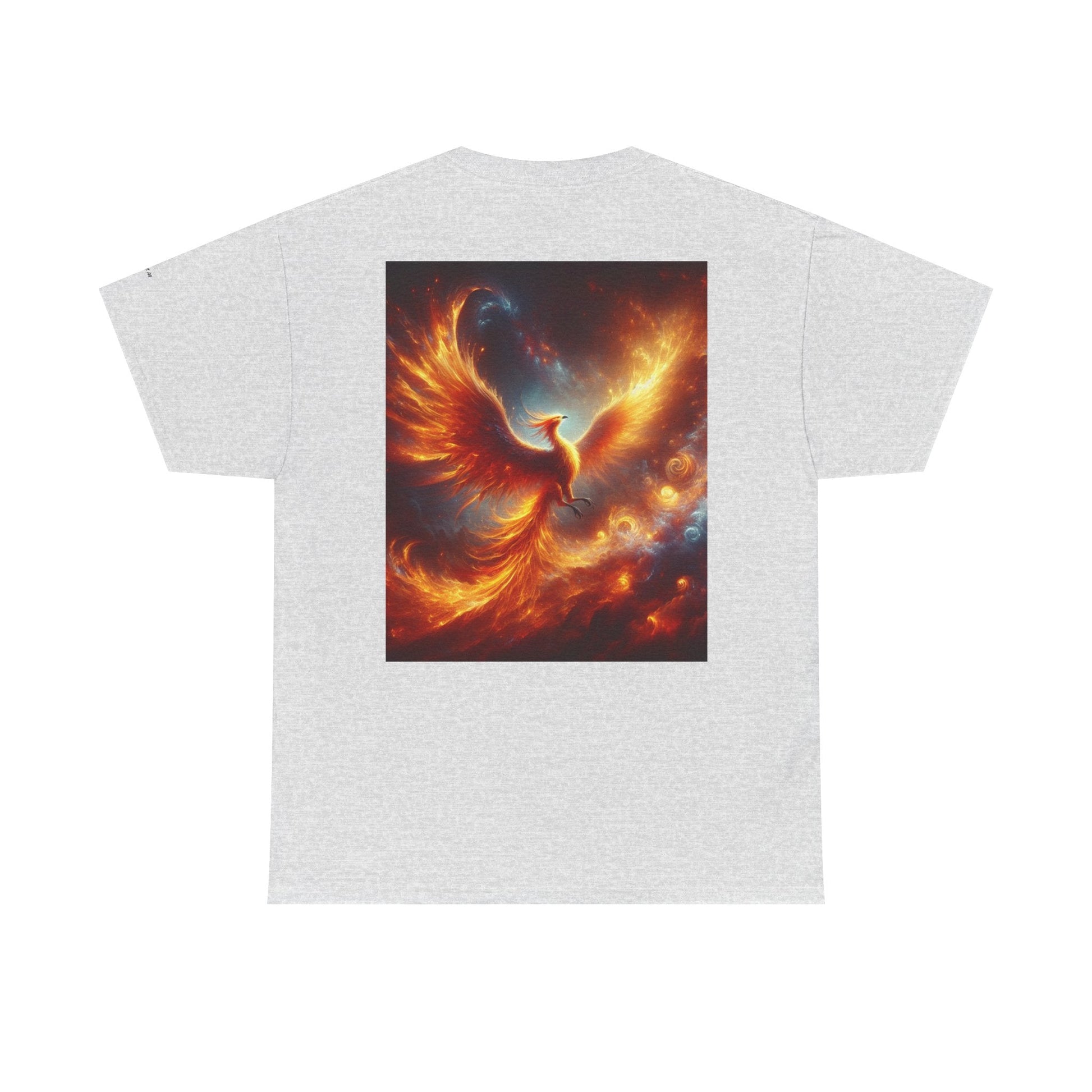 Phoenix Dreams Unisex Heavy Cotton Tee, Motivational T-Shirt, Positive Vibes Tee, Inspirational Gift, Spiritual Apparel - Anz AI