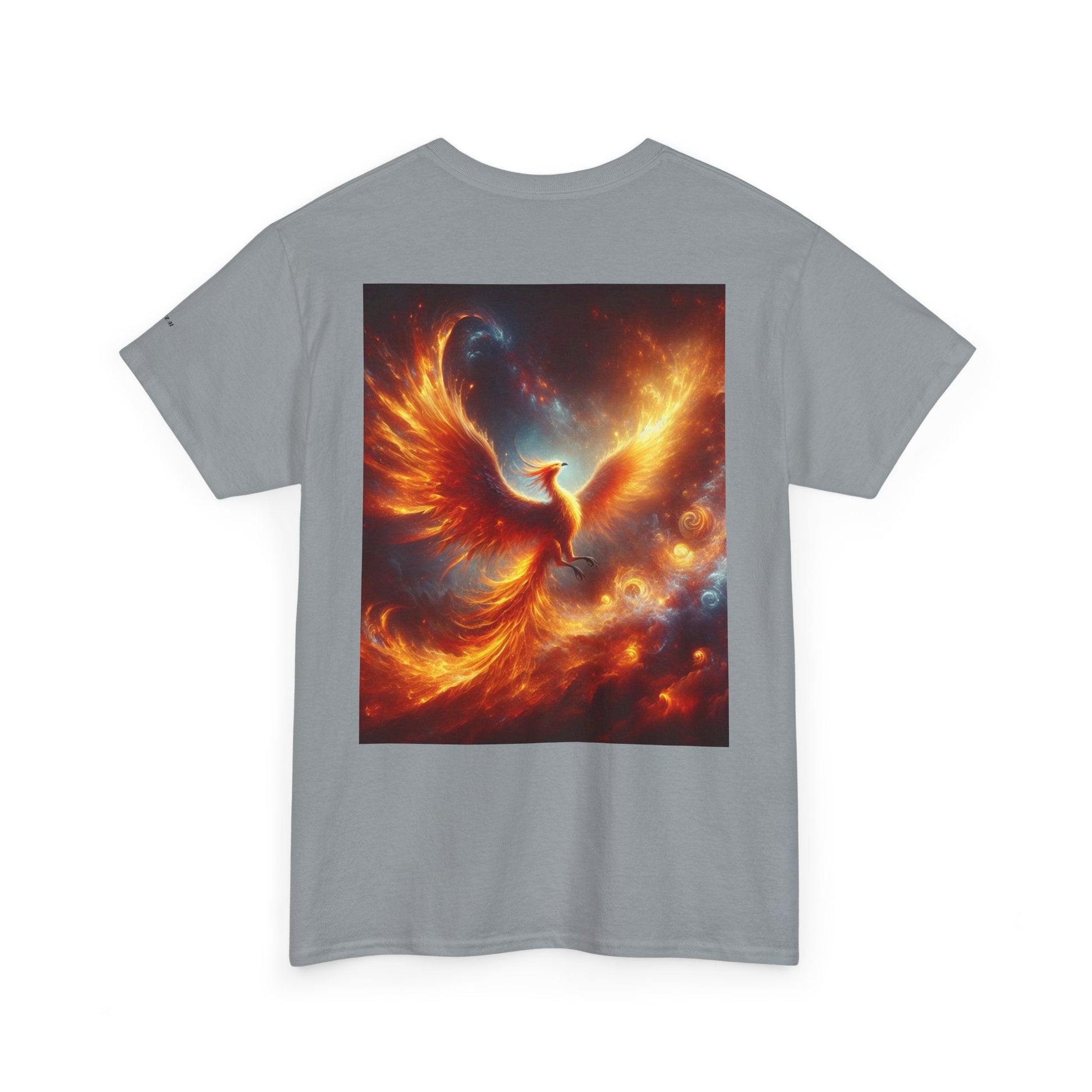 Phoenix Dreams Unisex Heavy Cotton Tee, Motivational T-Shirt, Positive Vibes Tee, Inspirational Gift, Spiritual Apparel - Anz AI