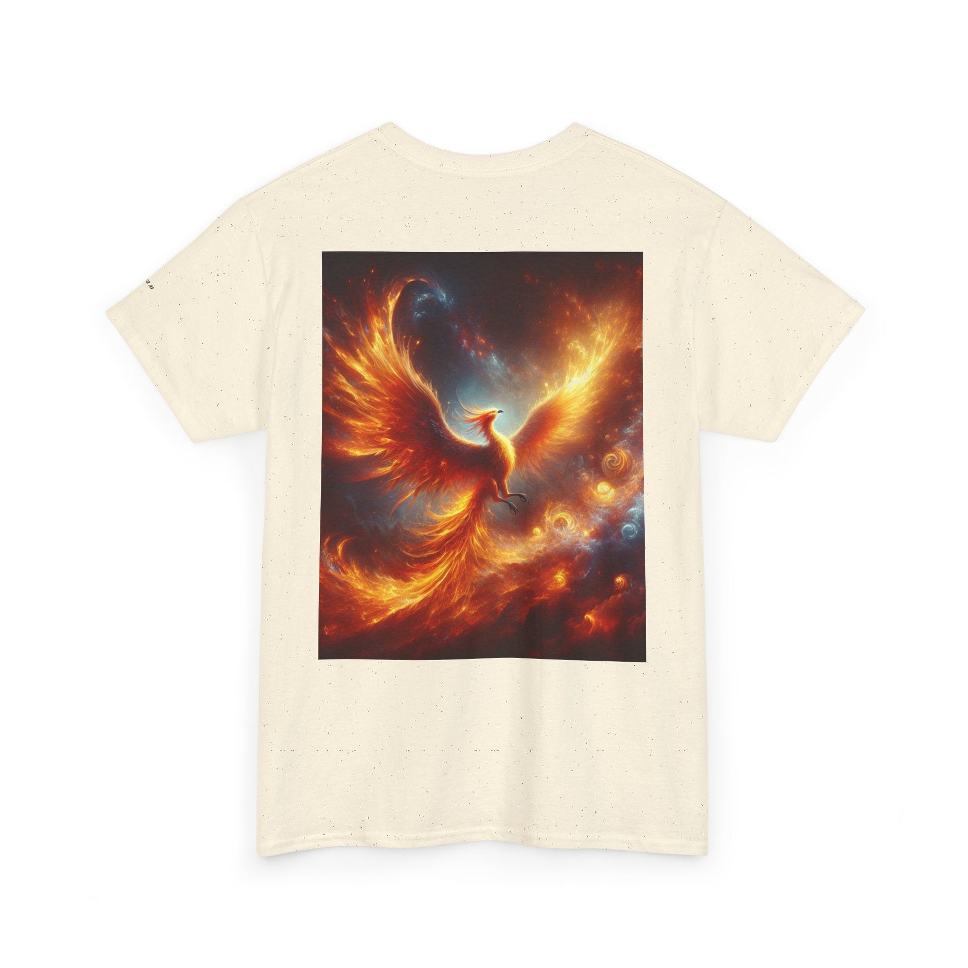 Phoenix Dreams Unisex Heavy Cotton Tee, Motivational T-Shirt, Positive Vibes Tee, Inspirational Gift, Spiritual Apparel - Anz AI