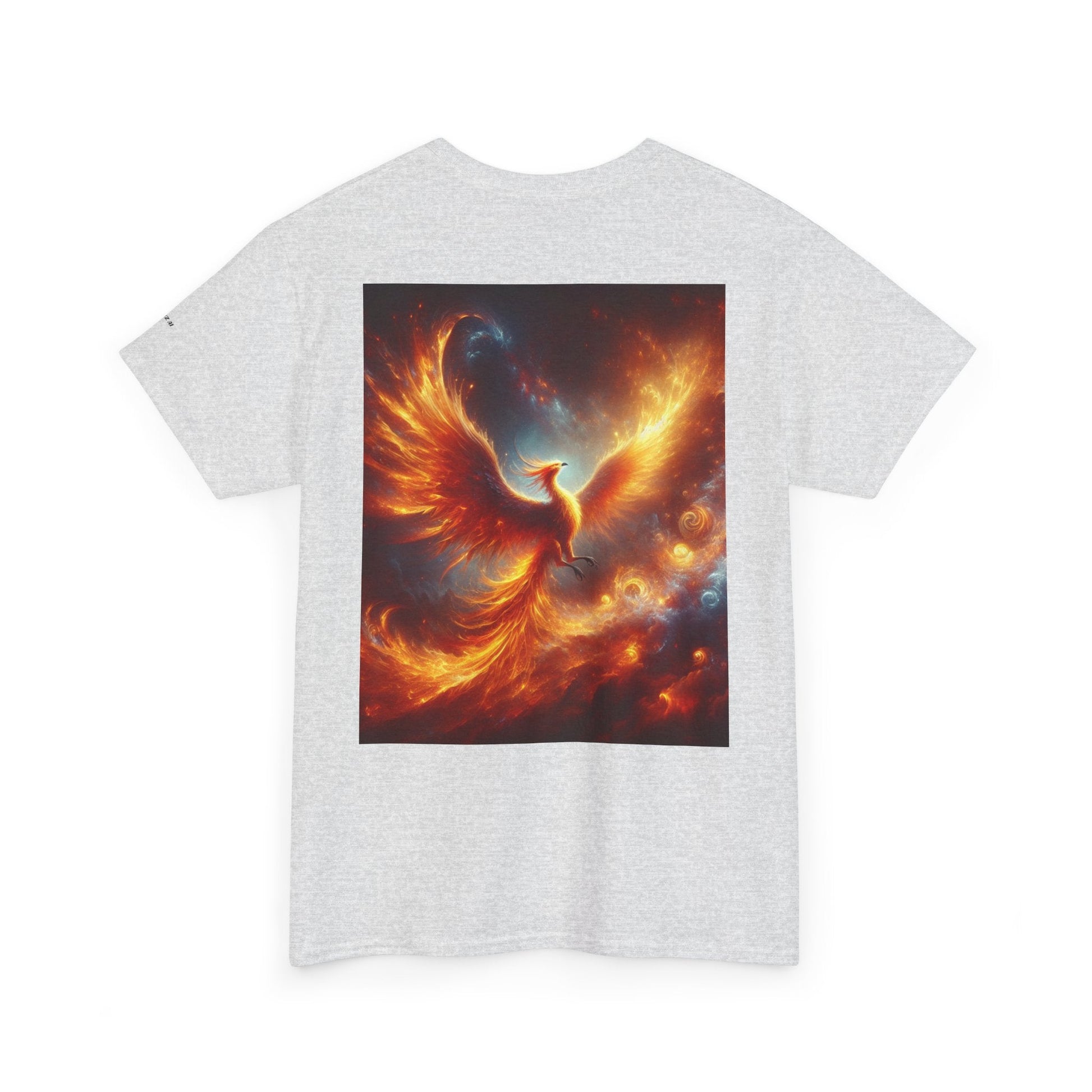 Phoenix Dreams Unisex Heavy Cotton Tee, Motivational T-Shirt, Positive Vibes Tee, Inspirational Gift, Spiritual Apparel - Anz AI